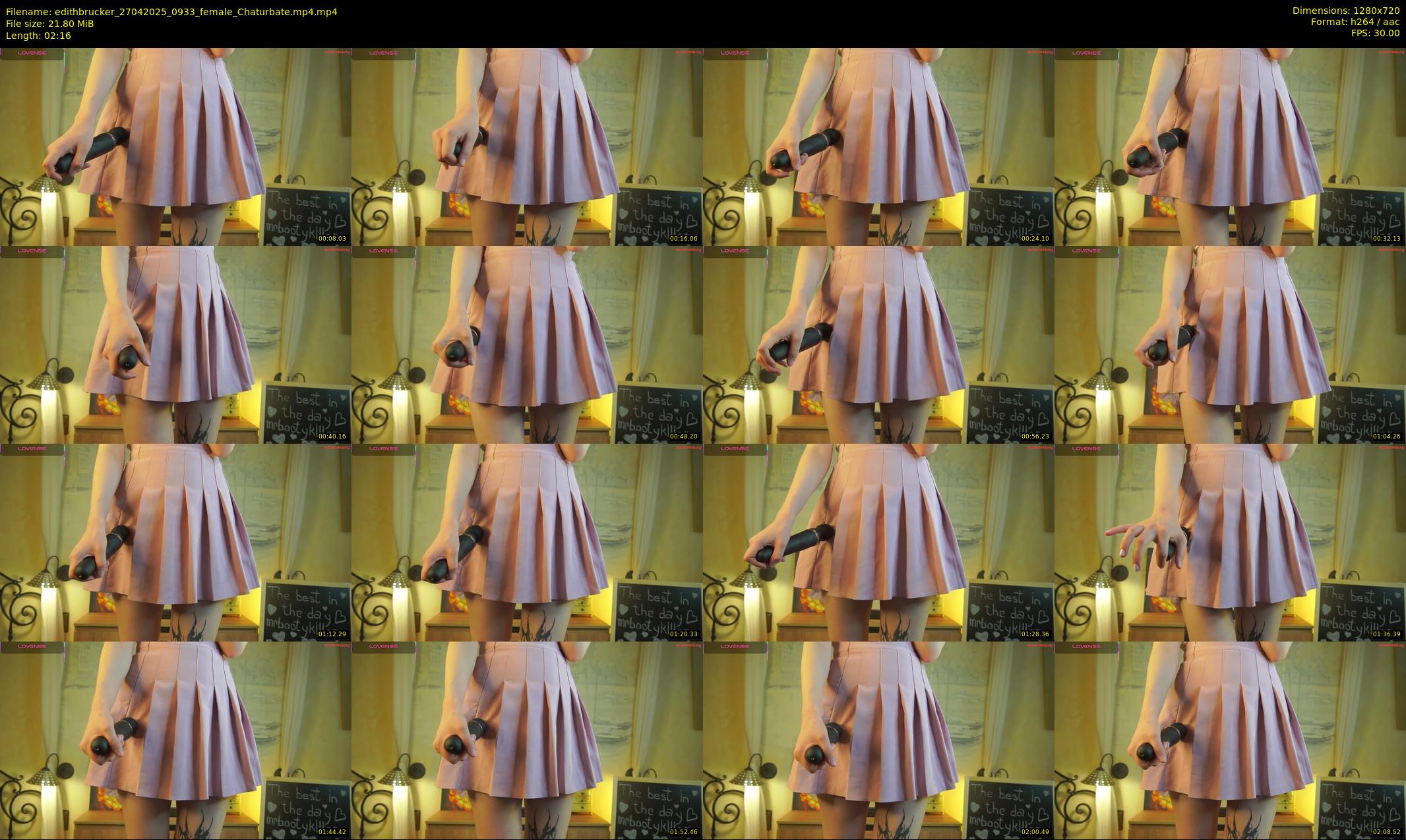 edithbrucker — 3 minute Chaturbate female cam show recording, 720p, Apr 27, 2025