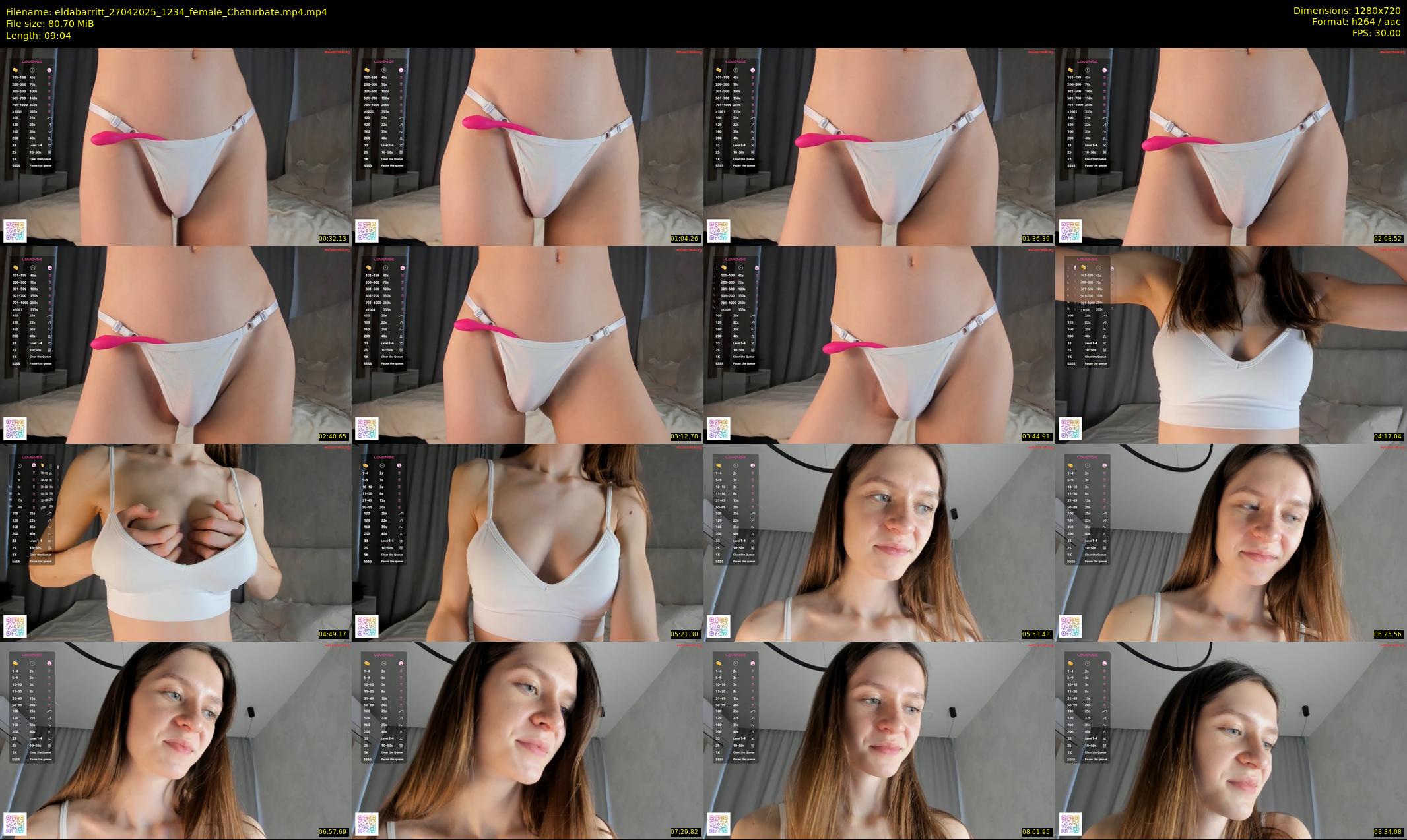 eldabarritt — 10 minute Chaturbate female cam show recording, 720p, Apr 27, 2025