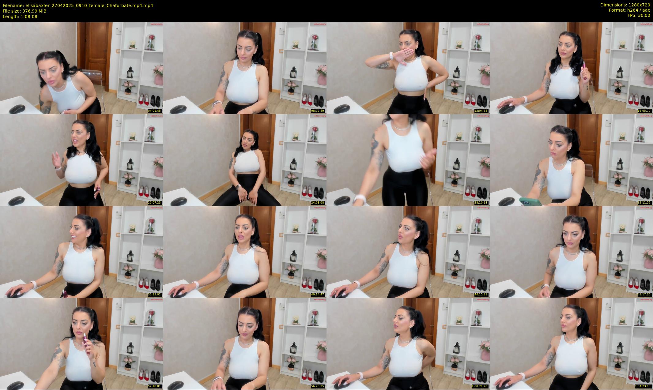 elisabaxter — 69 minute Chaturbate female cam show recording, 720p, Apr 27, 2025
