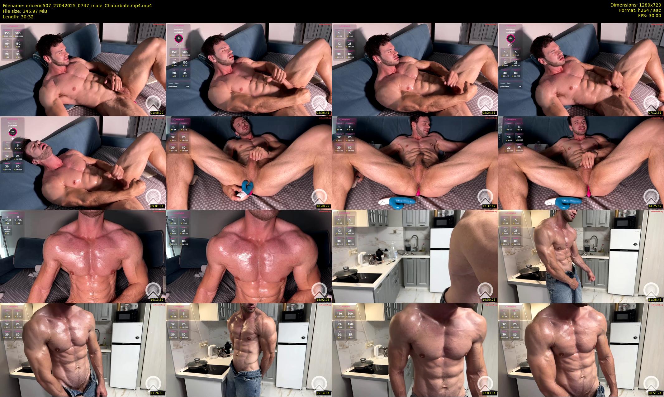 ericeric507 — 31 minute Chaturbate male cam show recording, 720p, Apr 27, 2025