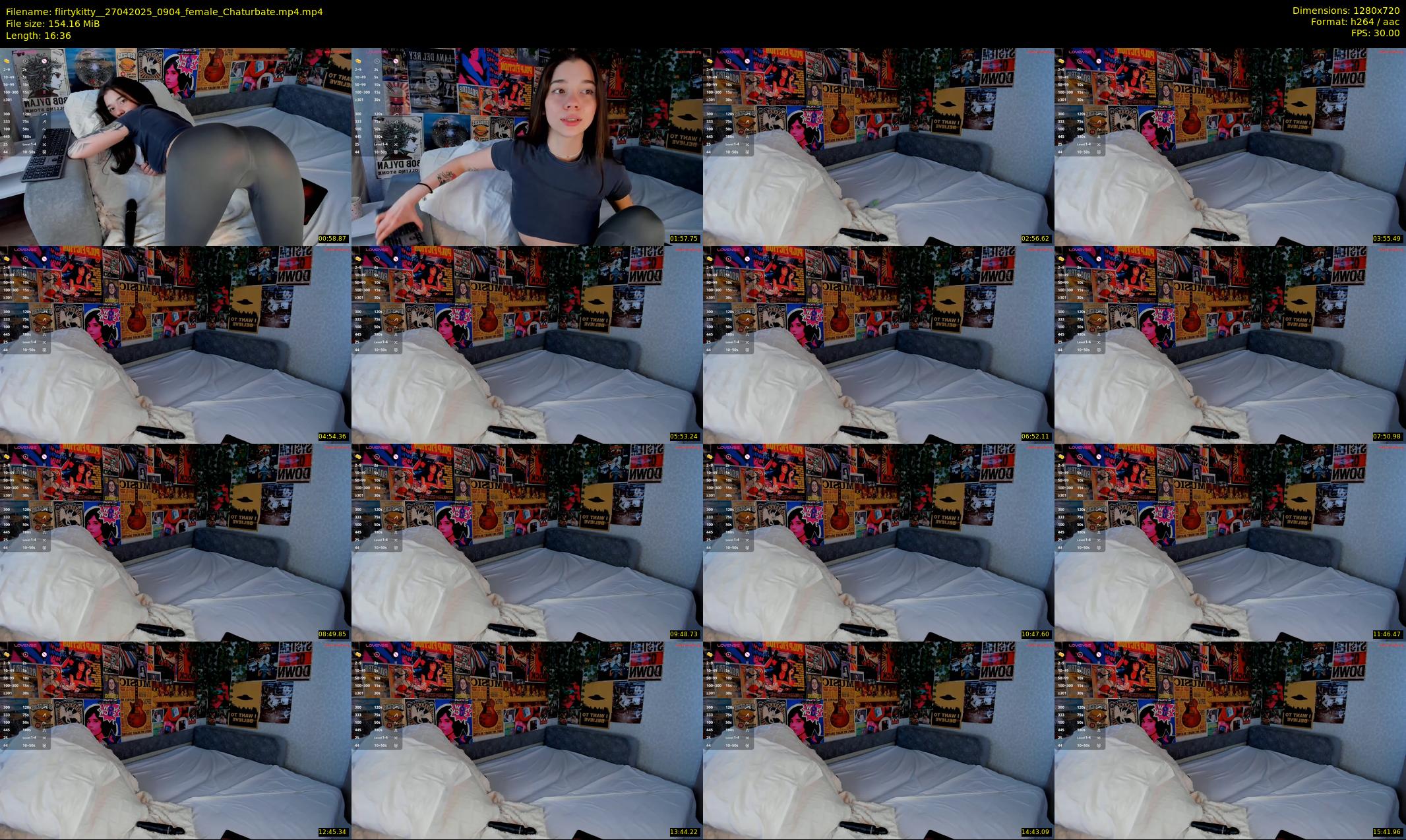 flirtykitty_ — 17 minute Chaturbate female cam show recording, 720p, Apr 27, 2025
