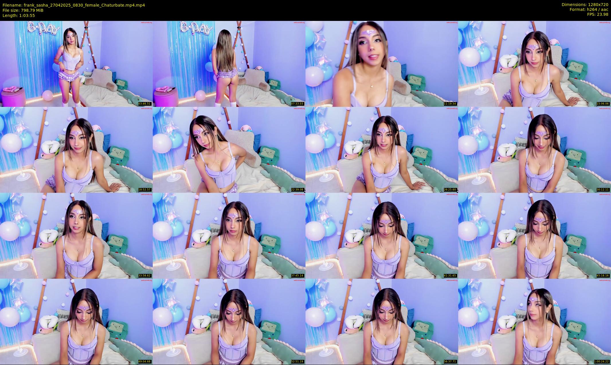 frank_sasha — 64 minute Chaturbate couple cam show recording, 720p, Apr 27, 2025