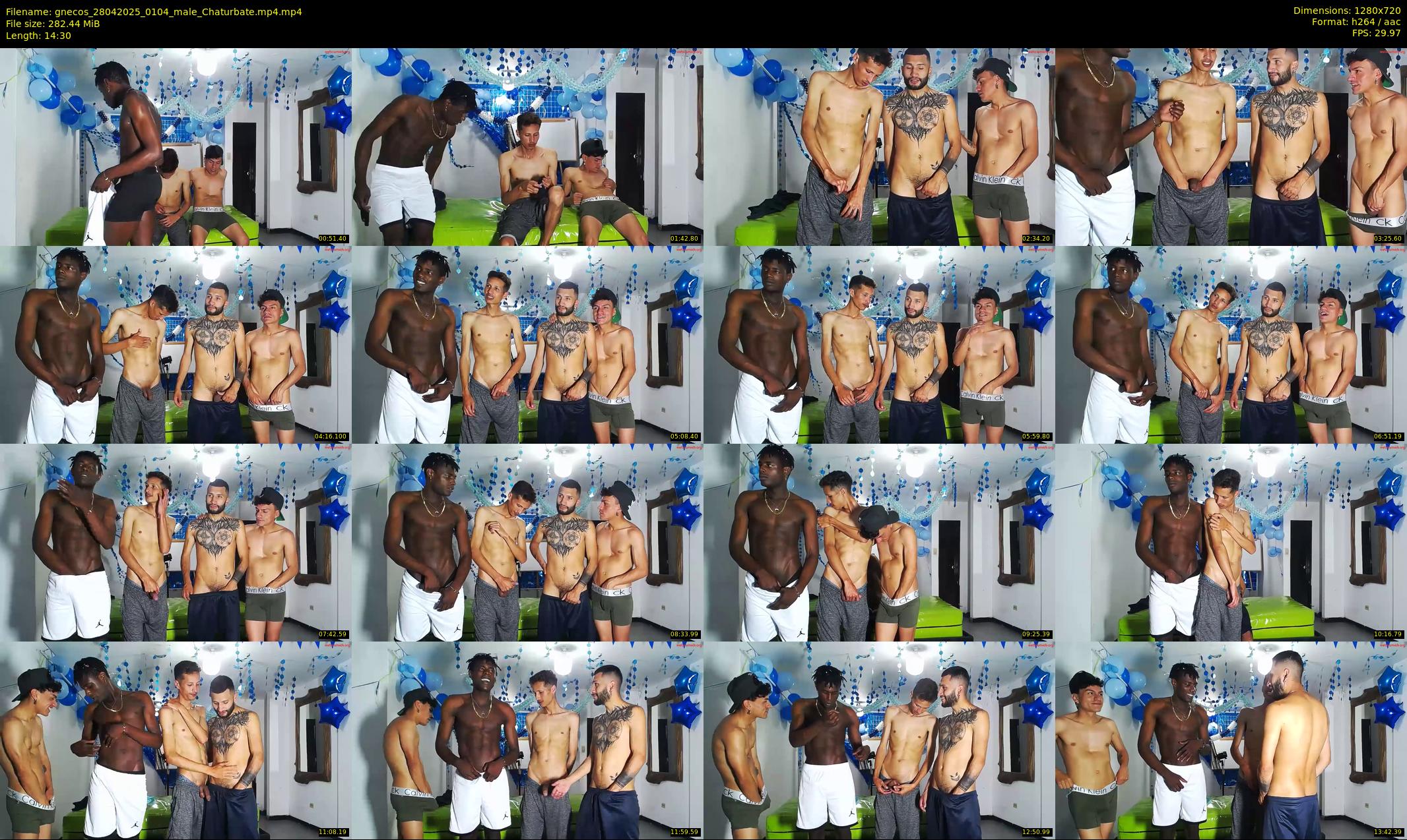 gnecos — 15 minute Chaturbate male cam show recording, 720p, Apr 28, 2025