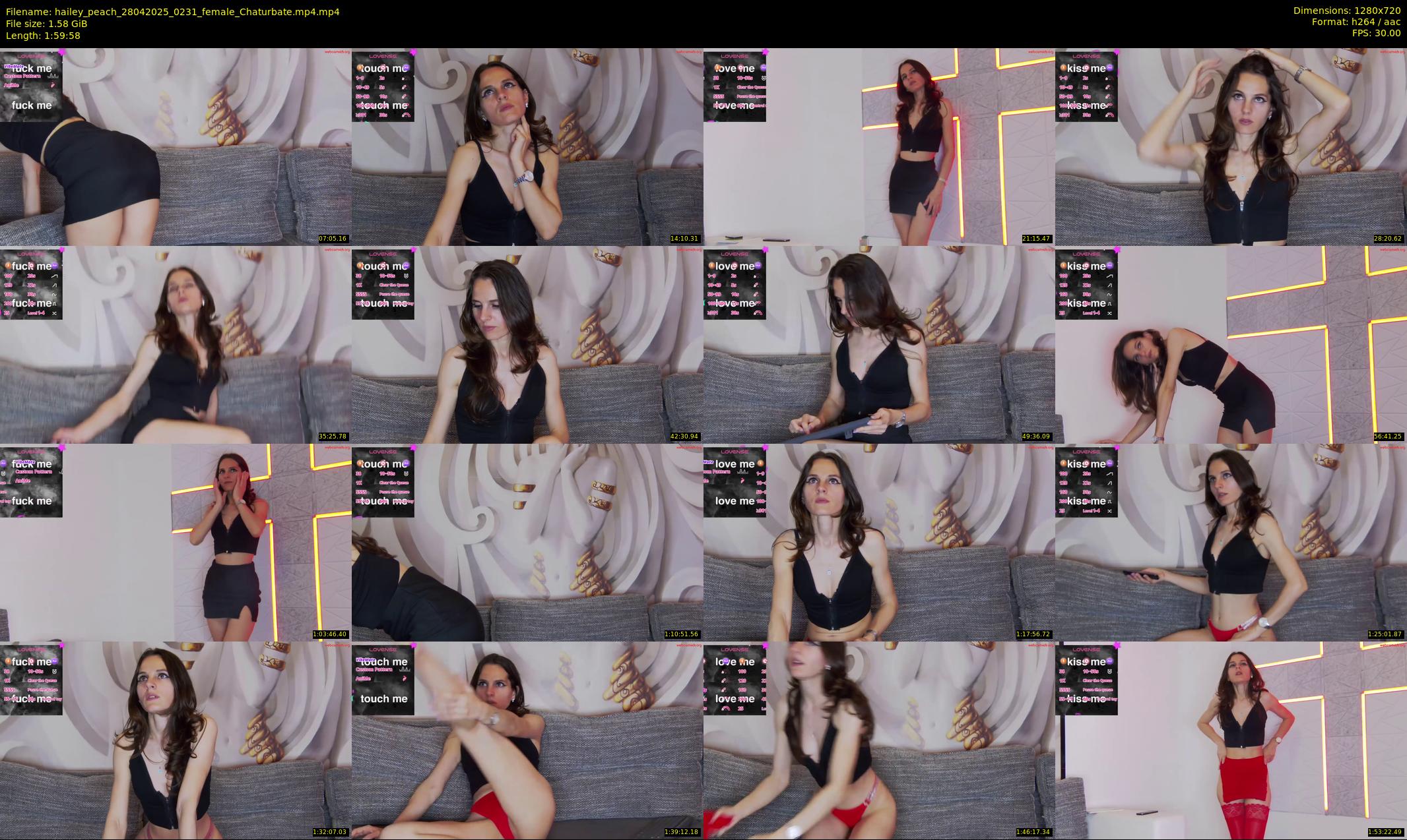hailey_peach — 120 minute Chaturbate female cam show recording, 720p, Apr 28, 2025