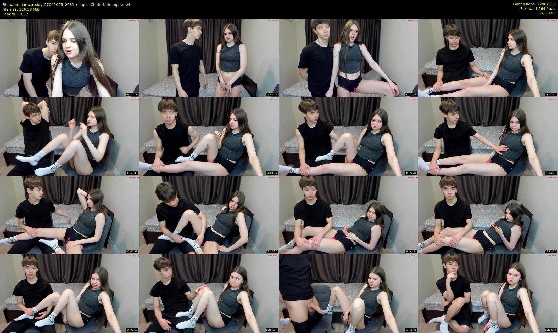 iamcassidy — 14 minute Chaturbate female cam show recording, 720p, Apr 27, 2025