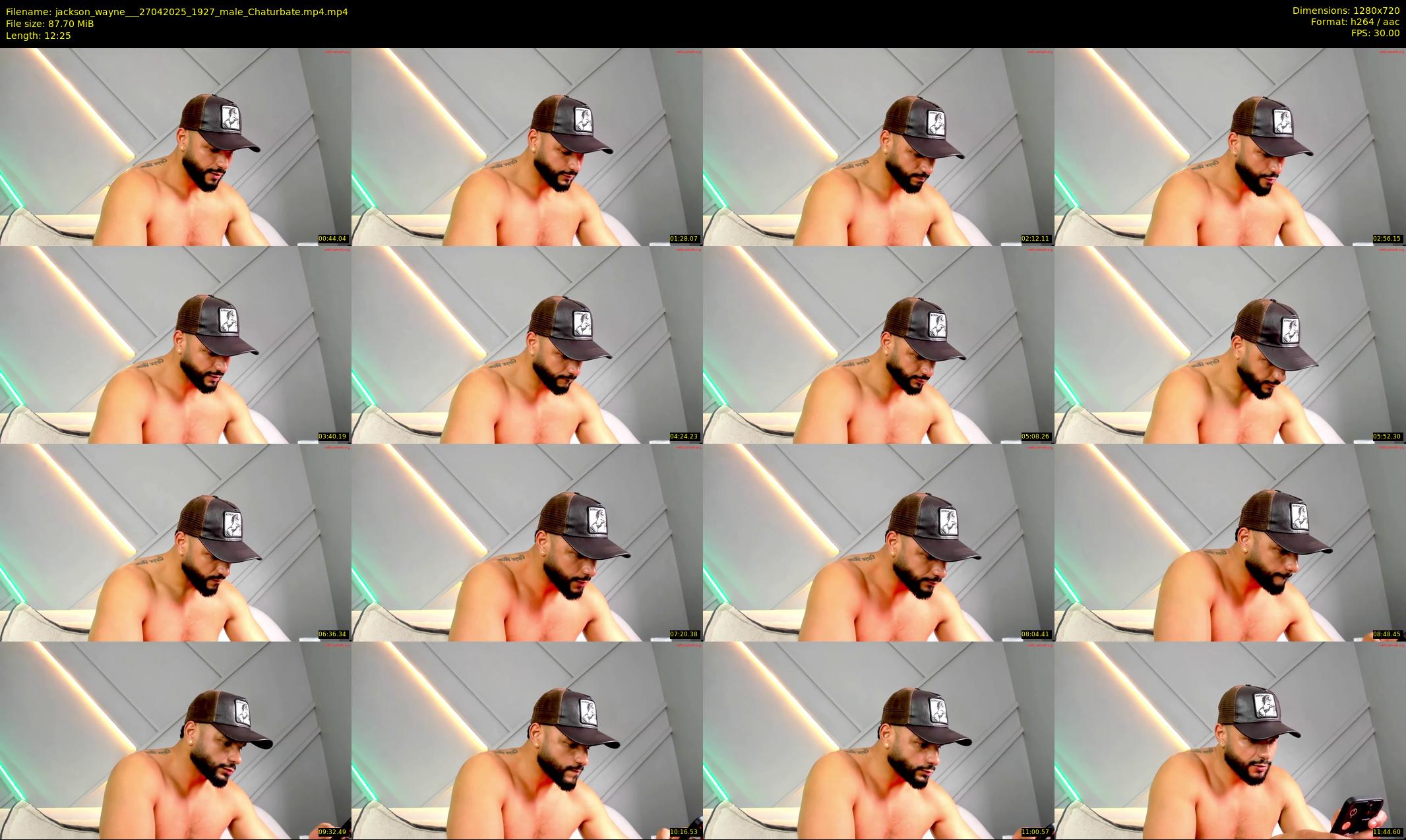 jackson_wayne__ — 13 minute Chaturbate male cam show recording, 720p, Apr 27, 2025