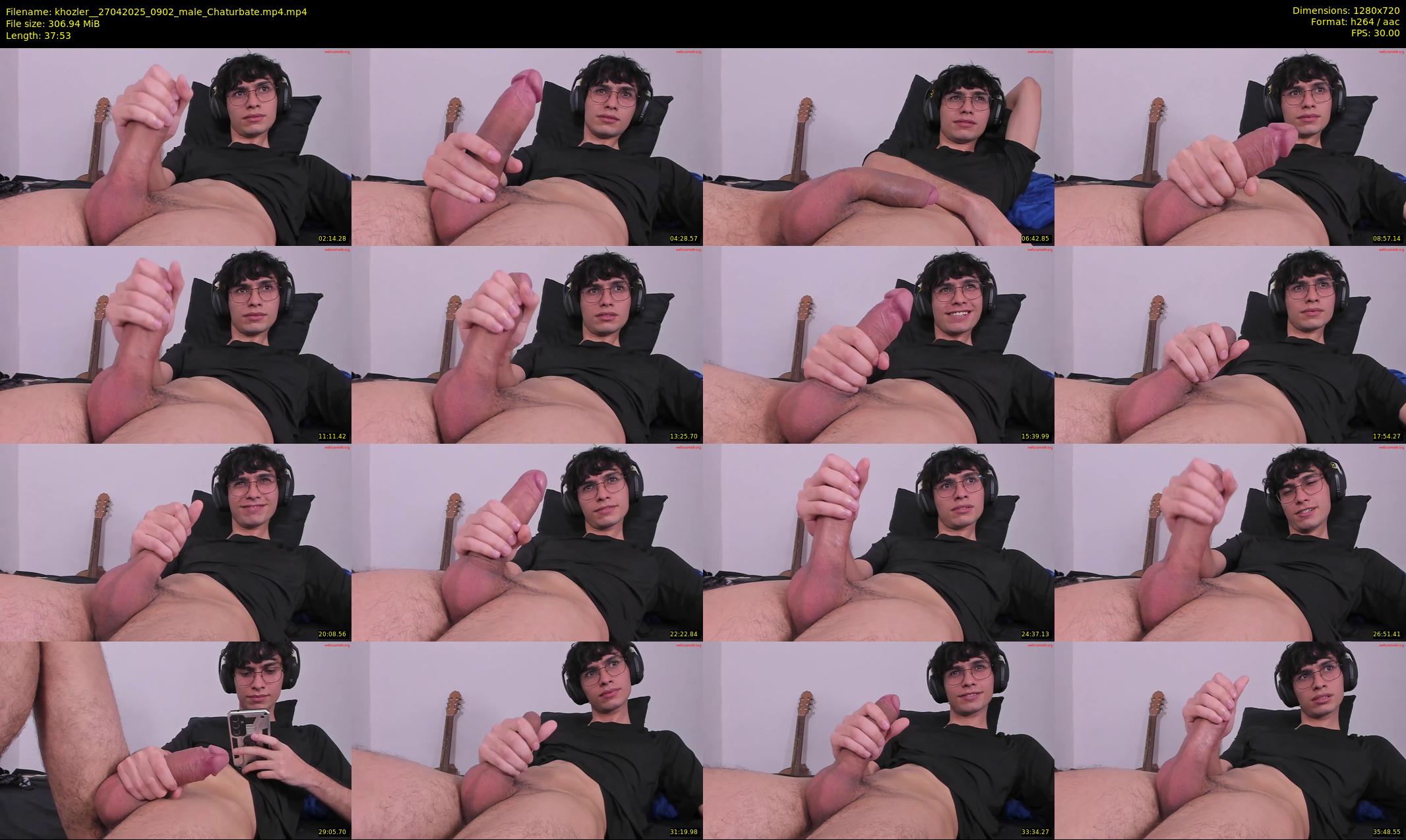 khozler_ — 38 minute Chaturbate male cam show recording, 720p, Apr 27, 2025
