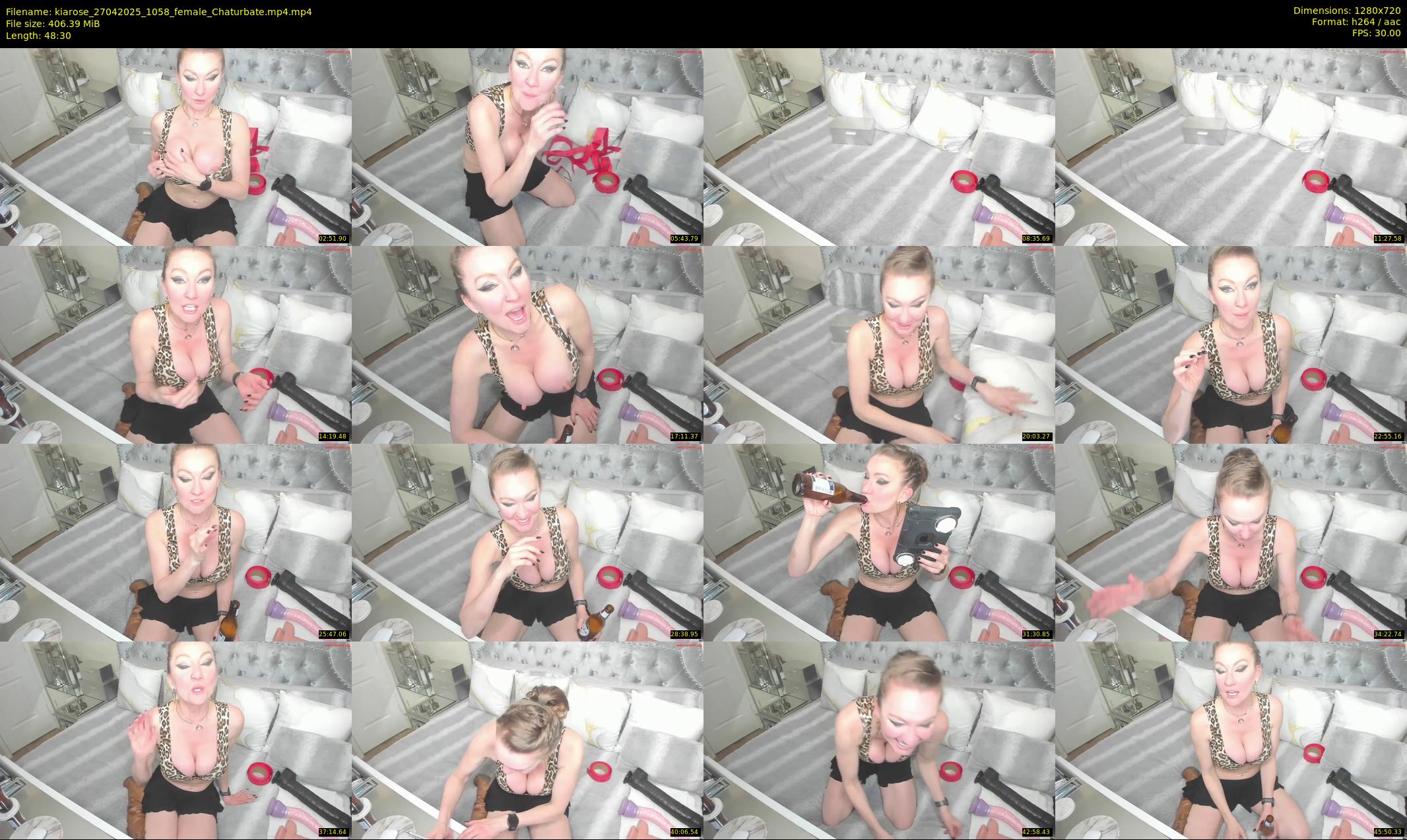 kiarose — 49 minute Chaturbate female cam show recording, 720p, Apr 27, 2025