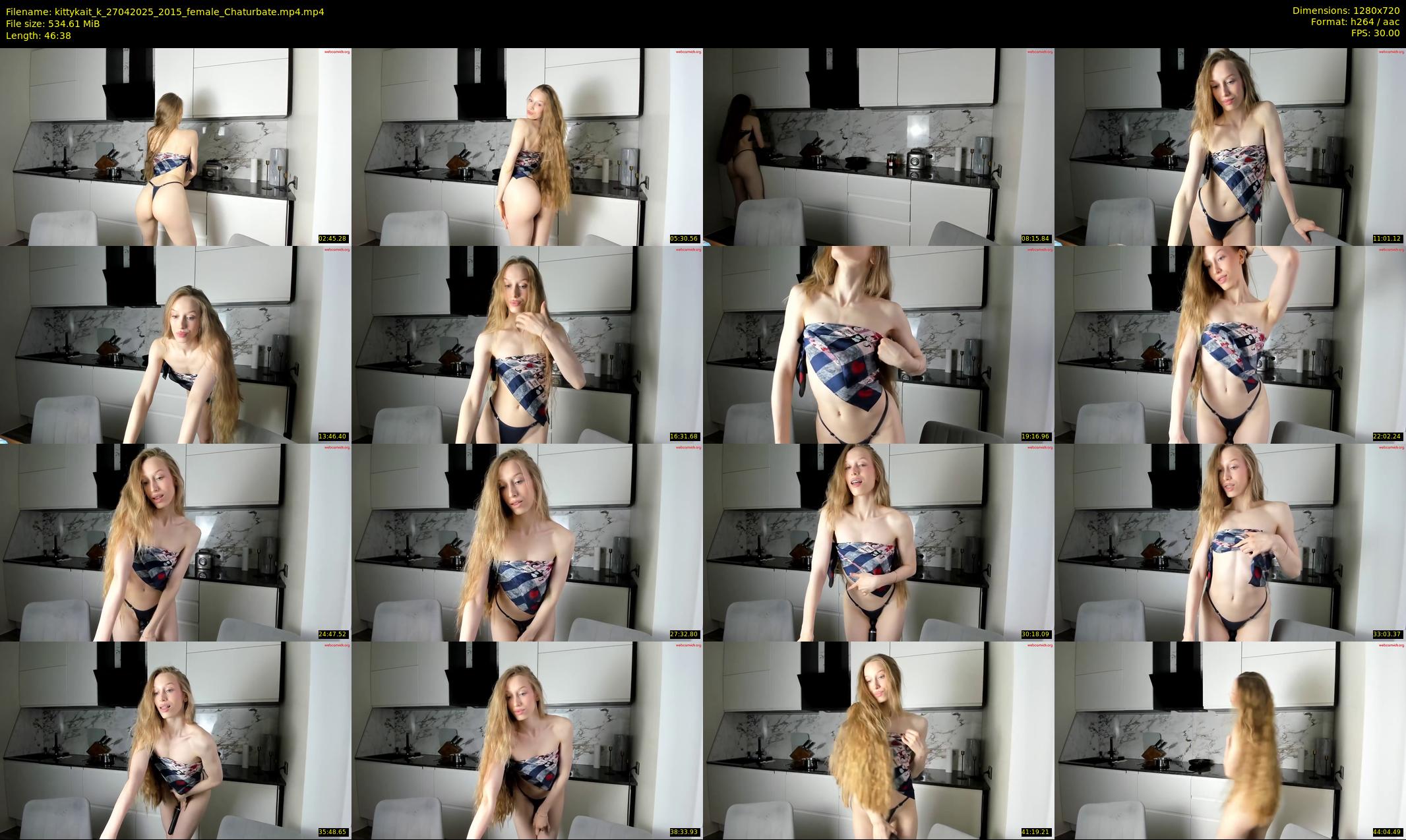 kittykait_k — 47 minute Chaturbate female cam show recording, 720p, Apr 27, 2025