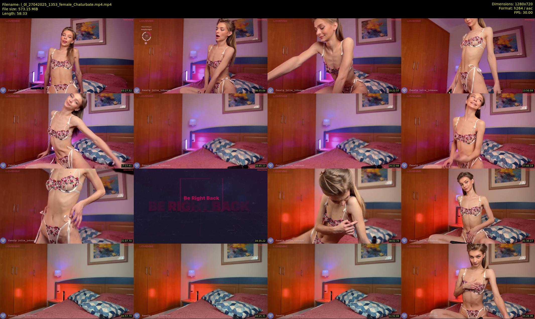 l_0l — 59 minute Chaturbate couple cam show recording, 720p, Apr 27, 2025