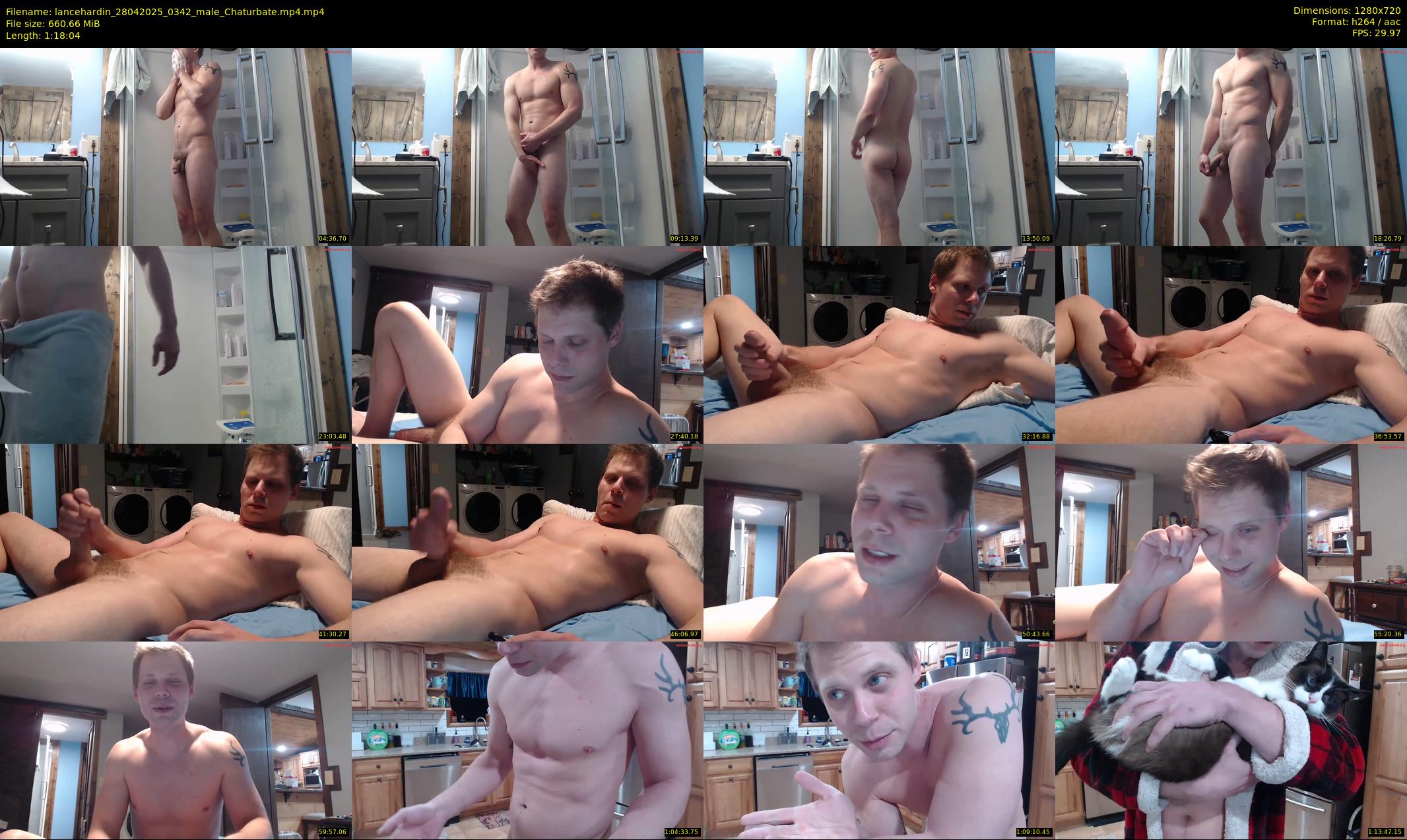 lancehardin — 79 minute Chaturbate male cam show recording, 720p, Apr 28, 2025