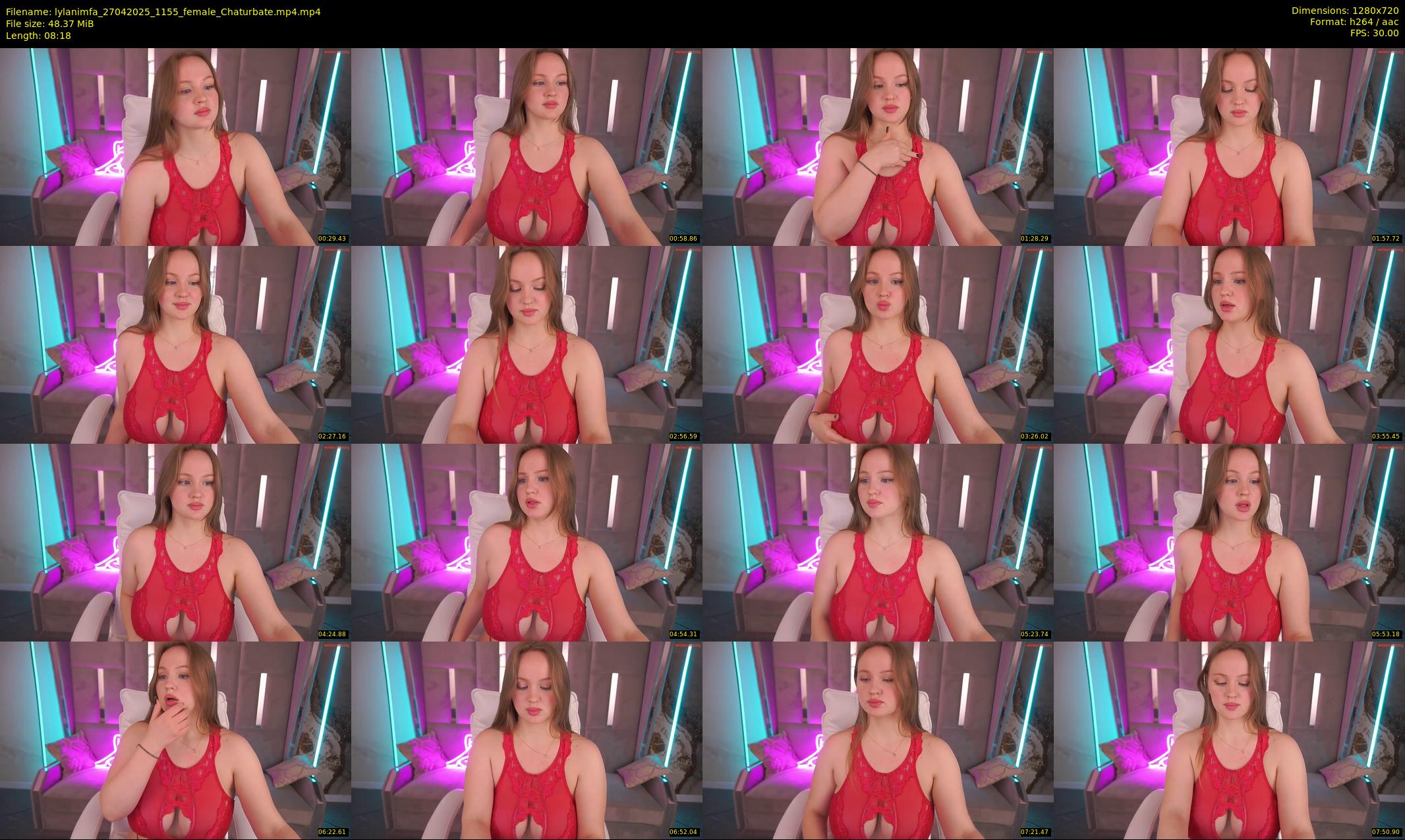 lylanimfa — 9 minute Chaturbate female cam show recording, 720p, Apr 27, 2025