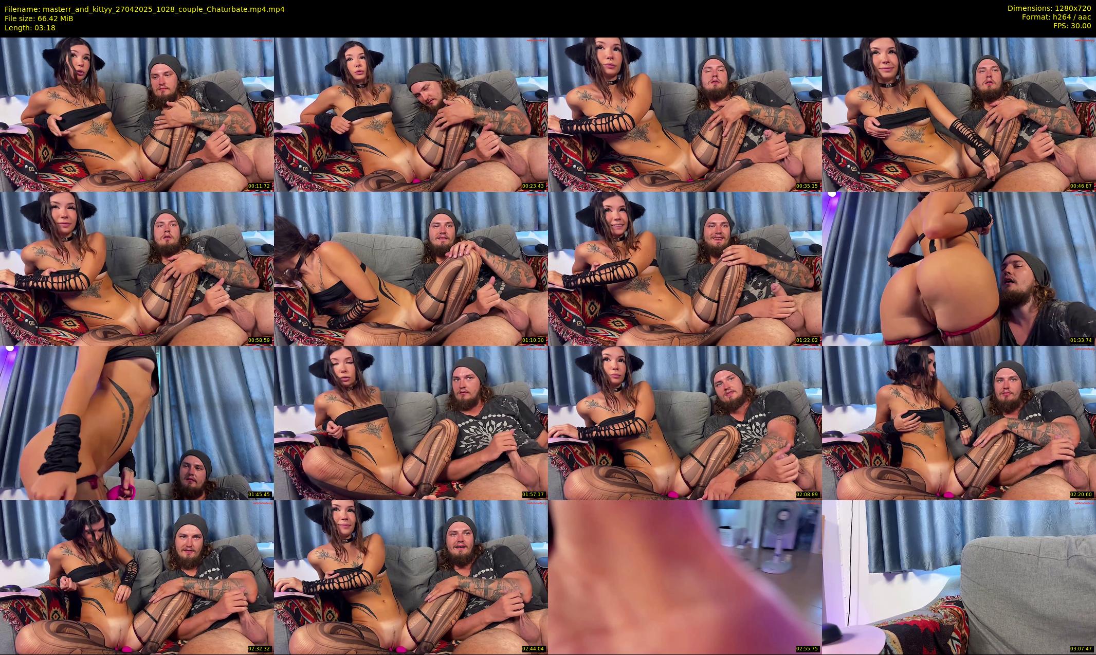 masterr_and_kittyy — 4 minute Chaturbate couple cam show recording, 720p, Apr 27, 2025