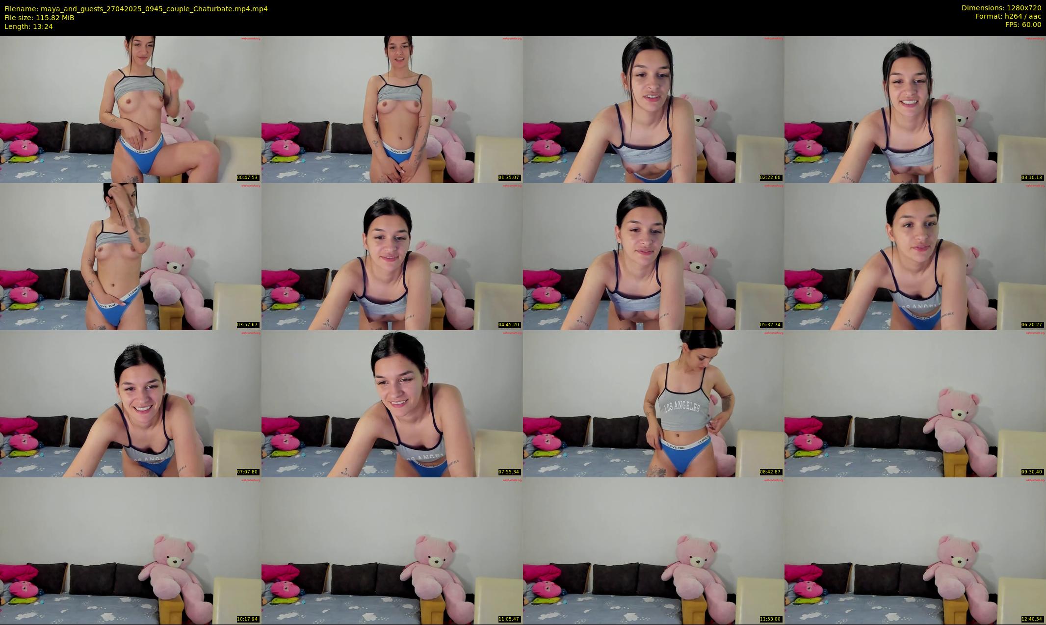 maya_and_guests — 14 minute Chaturbate couple cam show recording, 720p, Apr 27, 2025