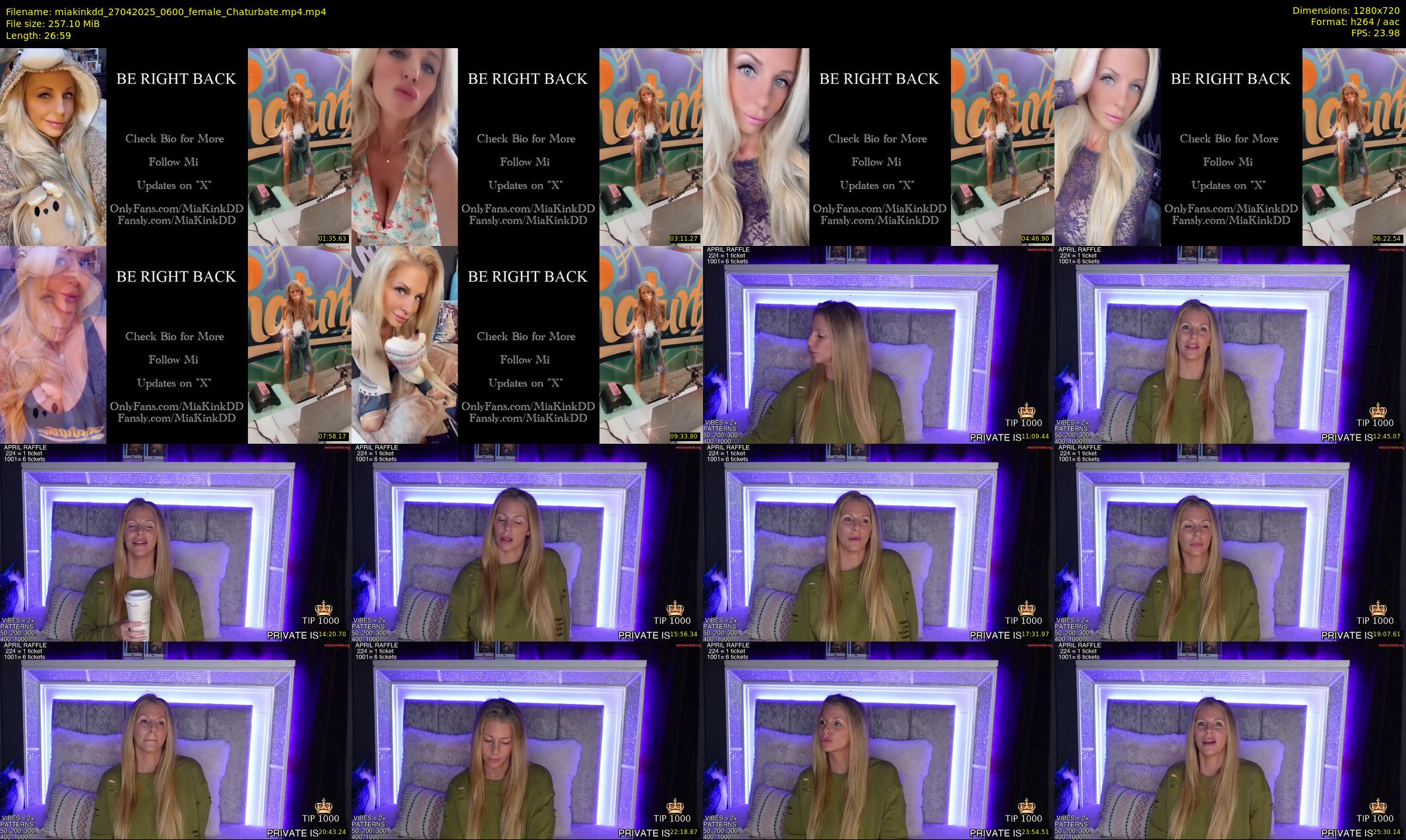 miakinkdd — 27 minute Chaturbate female cam show recording, 720p, Apr 27, 2025