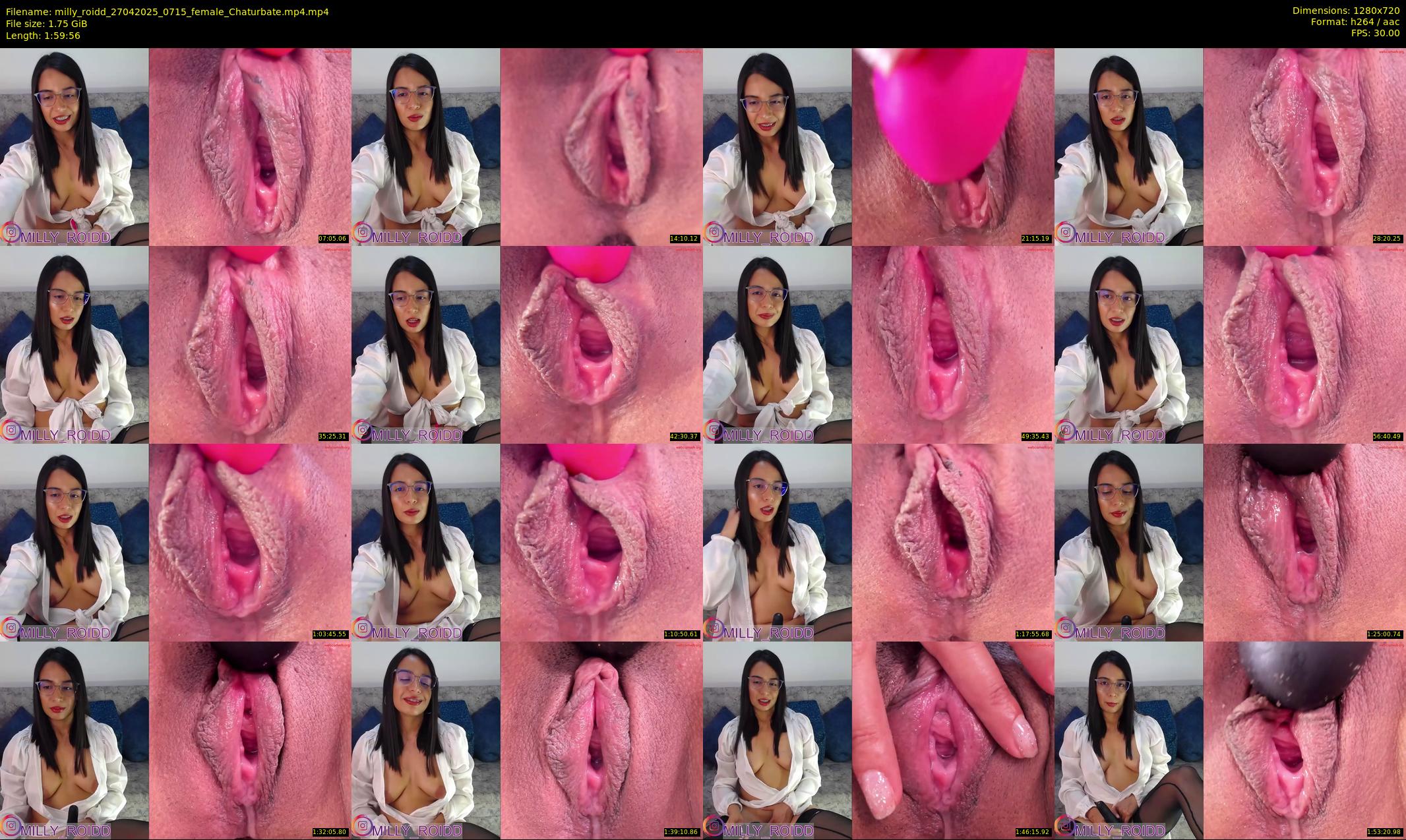 milly_roidd — 120 minute Chaturbate female cam show recording, 720p, Apr 27, 2025