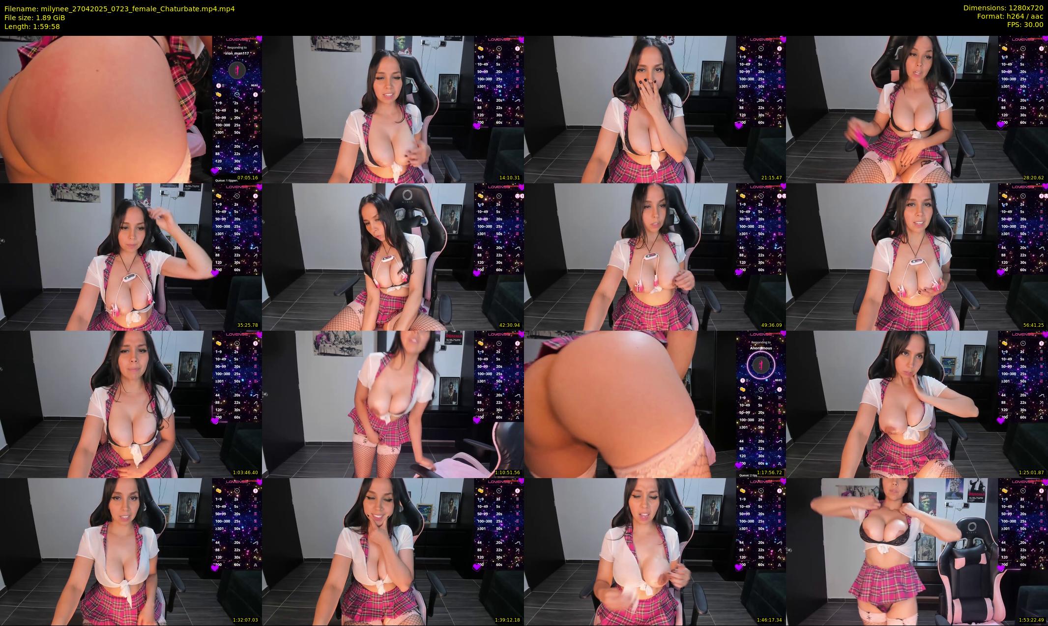 milynee — 120 minute Chaturbate female cam show recording, 720p, Apr 27, 2025