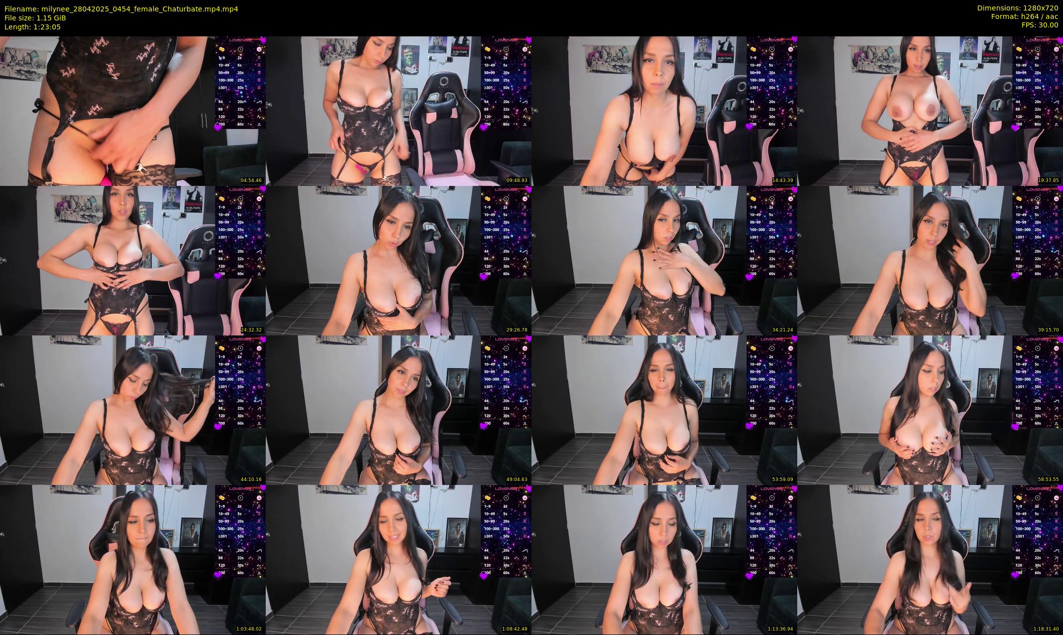 milynee — 84 minute Chaturbate female cam show recording, 720p, Apr 28, 2025