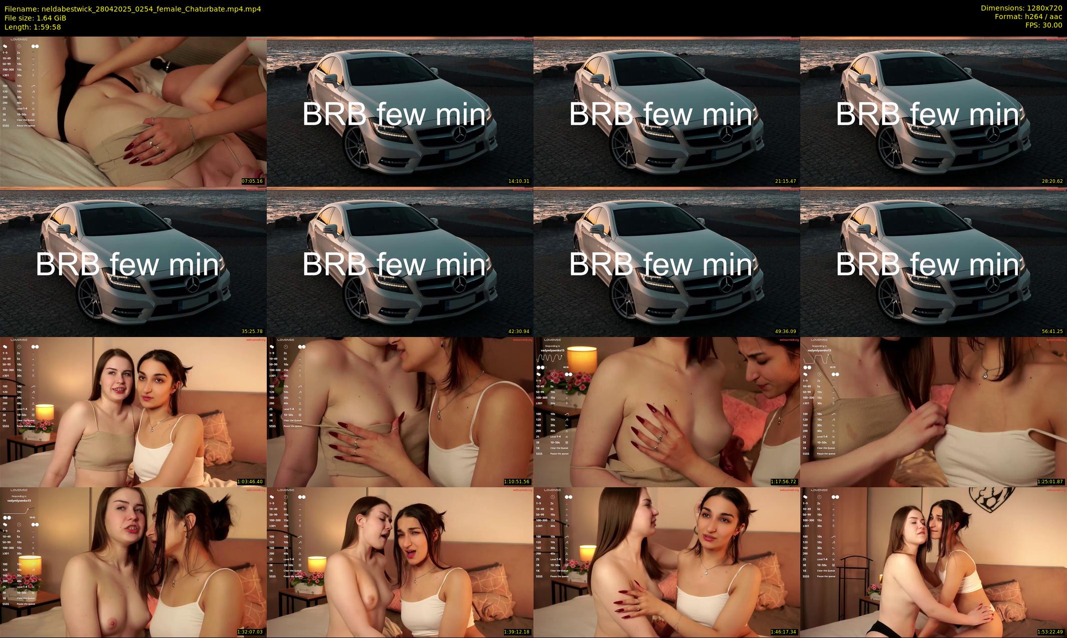 neldabestwick — 120 minute Chaturbate couple cam show recording, 720p, Apr 28, 2025