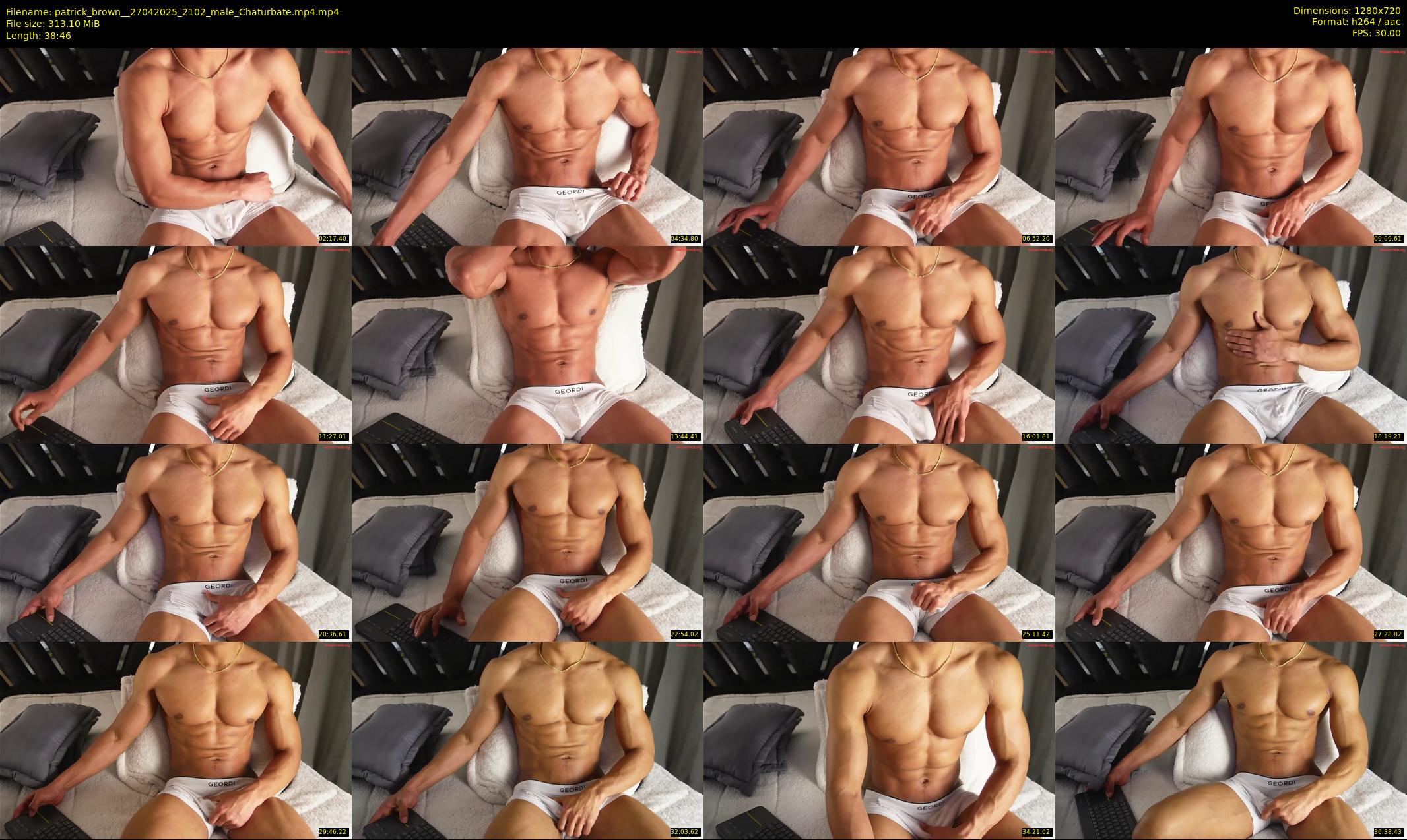 patrick_brown_ — 39 minute Chaturbate male cam show recording, 720p, Apr 27, 2025