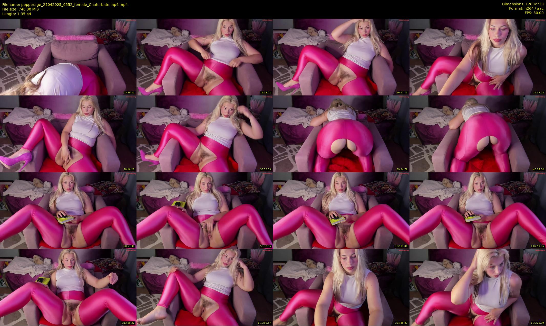 pepperage — 96 minute Chaturbate female cam show recording, 720p, Apr 27, 2025
