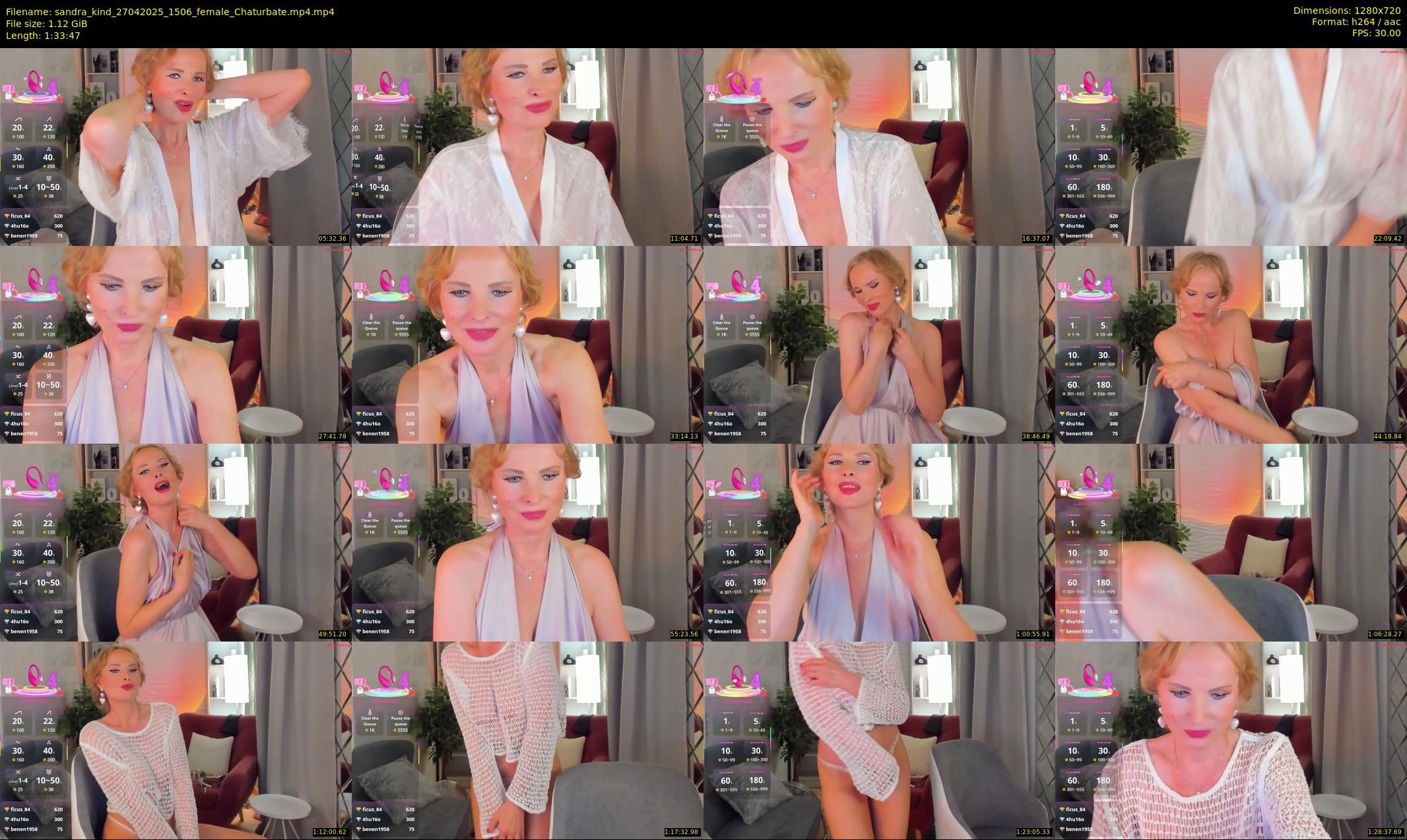 sandra_kind — 94 minute Chaturbate female cam show recording, 720p, Apr 27, 2025
