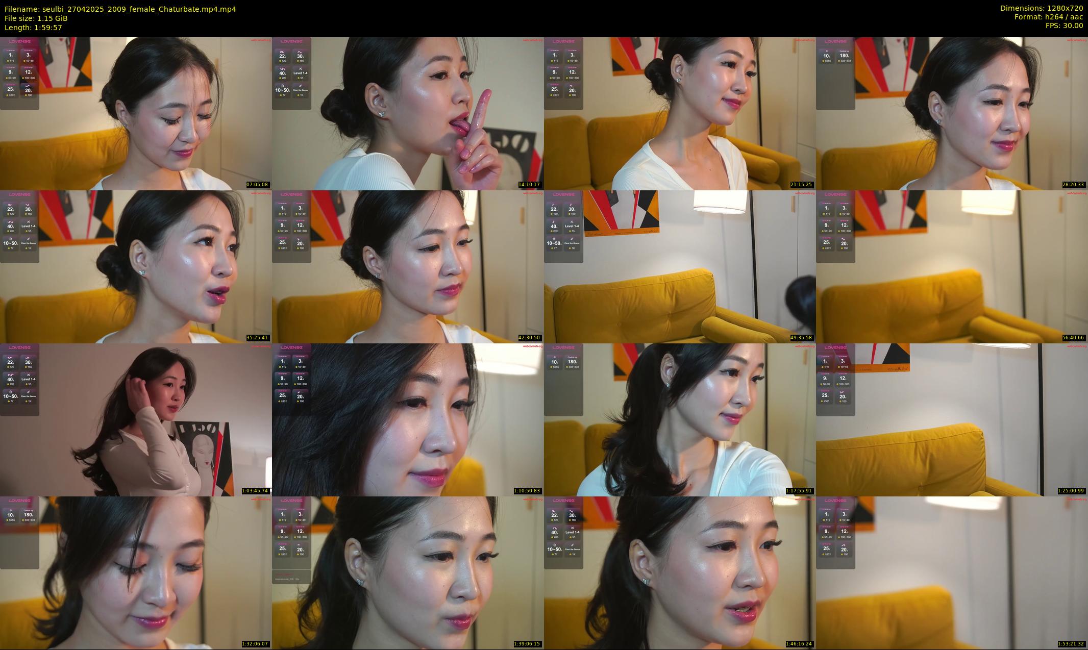 seulbi — 120 minute Chaturbate female cam show recording, 720p, Apr 27, 2025