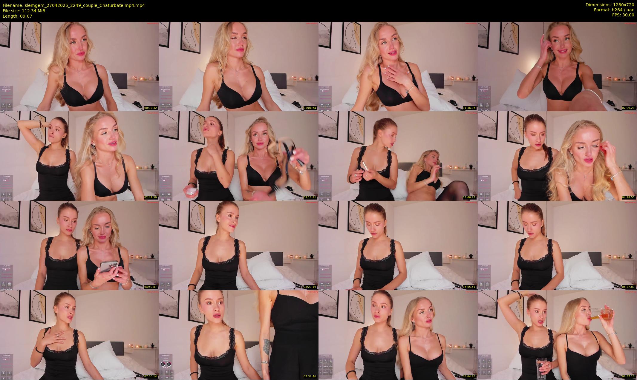 slemgem — 10 minute Chaturbate couple cam show recording, 720p, Apr 27, 2025