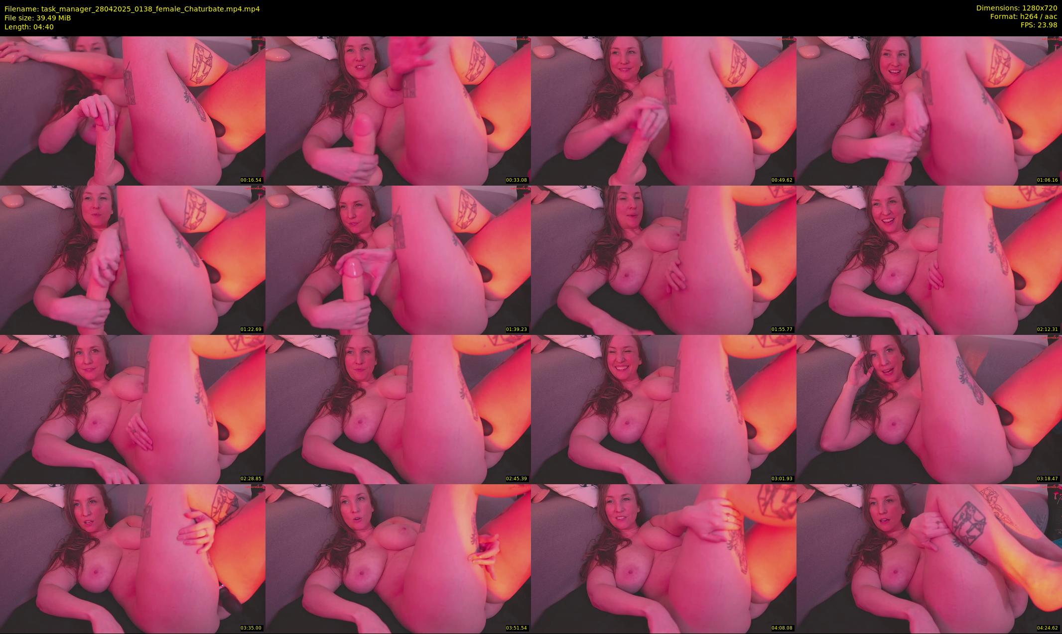 task_manager — 5 minute Chaturbate couple cam show recording, 720p, Apr 28, 2025