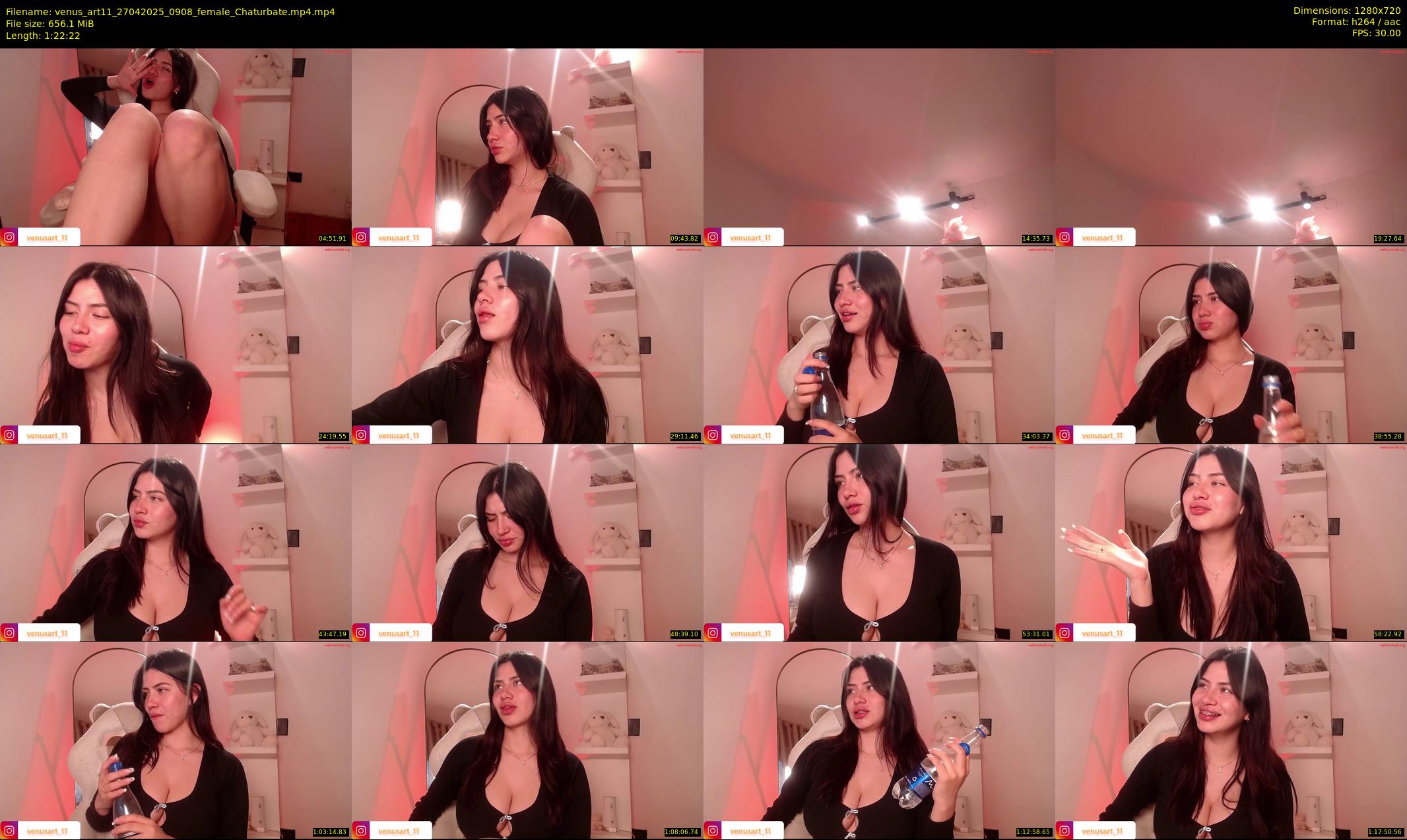 venus_art11 — 83 minute Chaturbate female cam show recording, 720p, Apr 27, 2025