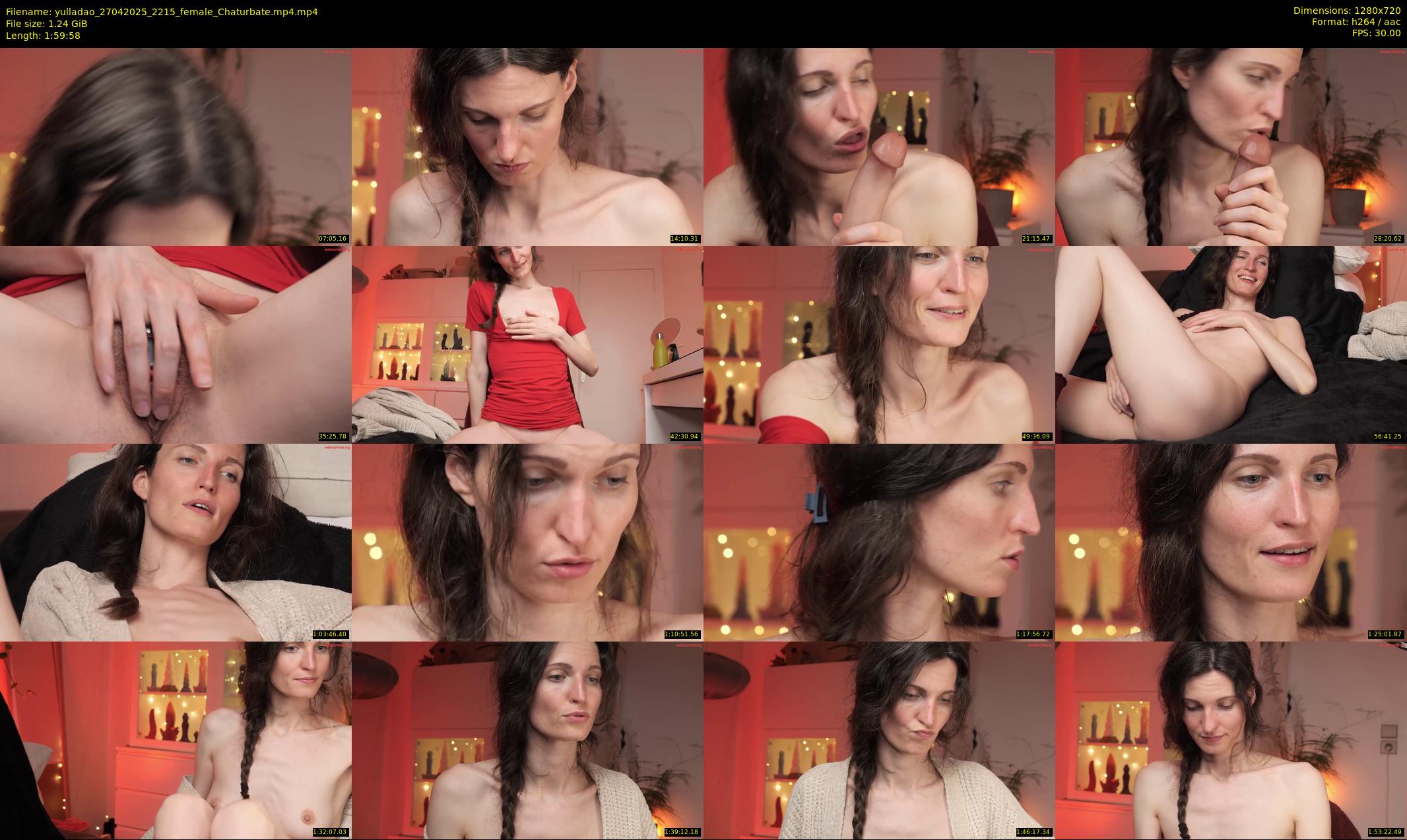 yulladao — 120 minute Chaturbate female cam show recording, 720p, Apr 27, 2025