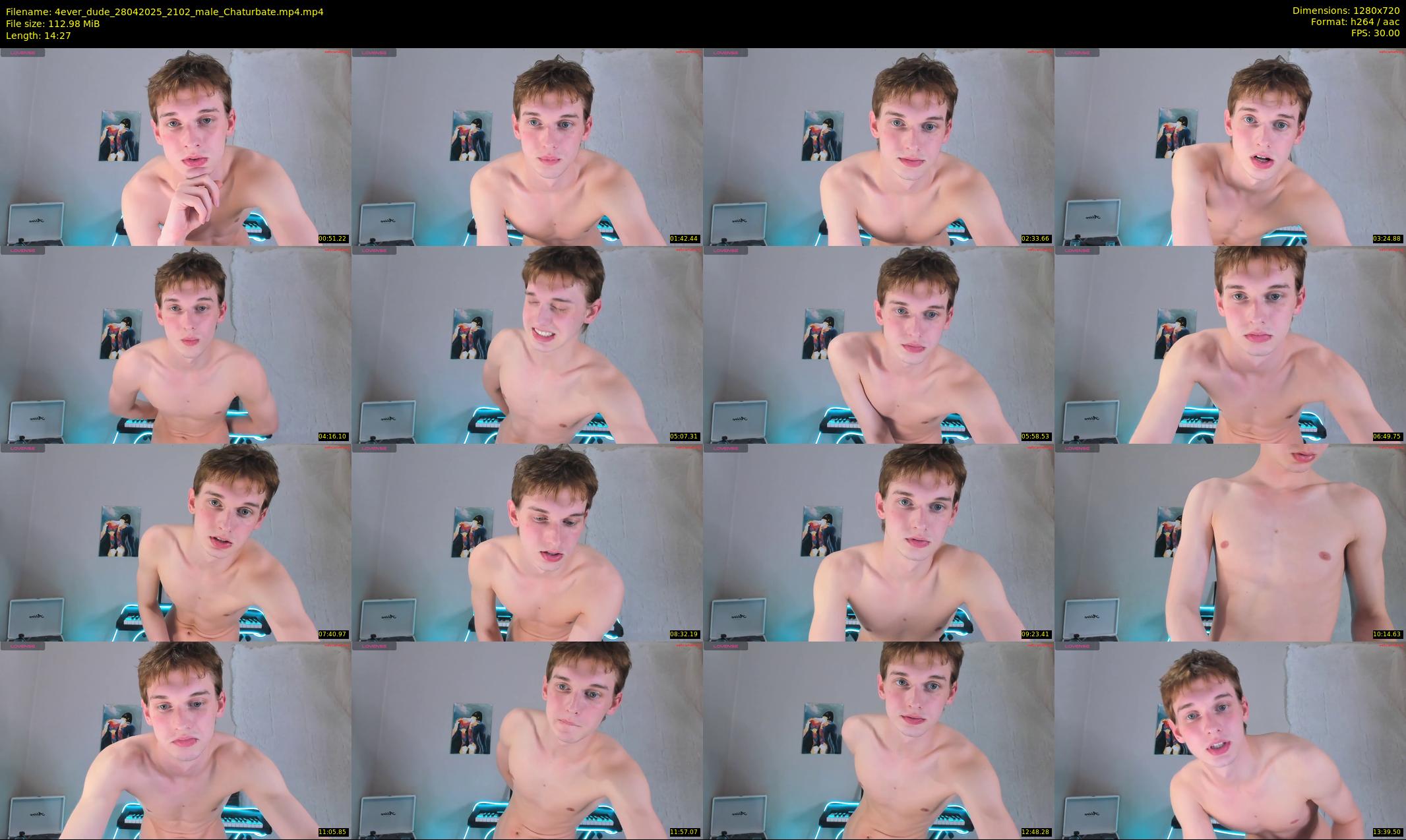 4ever_dude — 15 minute Chaturbate male cam show recording, 720p, Apr 28, 2025