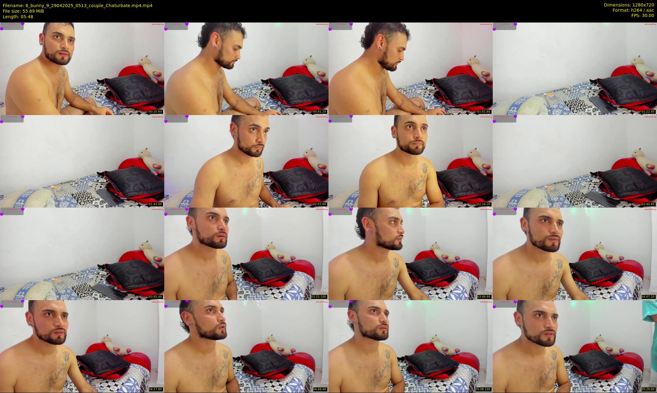6_bunny_9 — 6 minute Chaturbate couple cam show recording, 720p, Apr 29, 2025