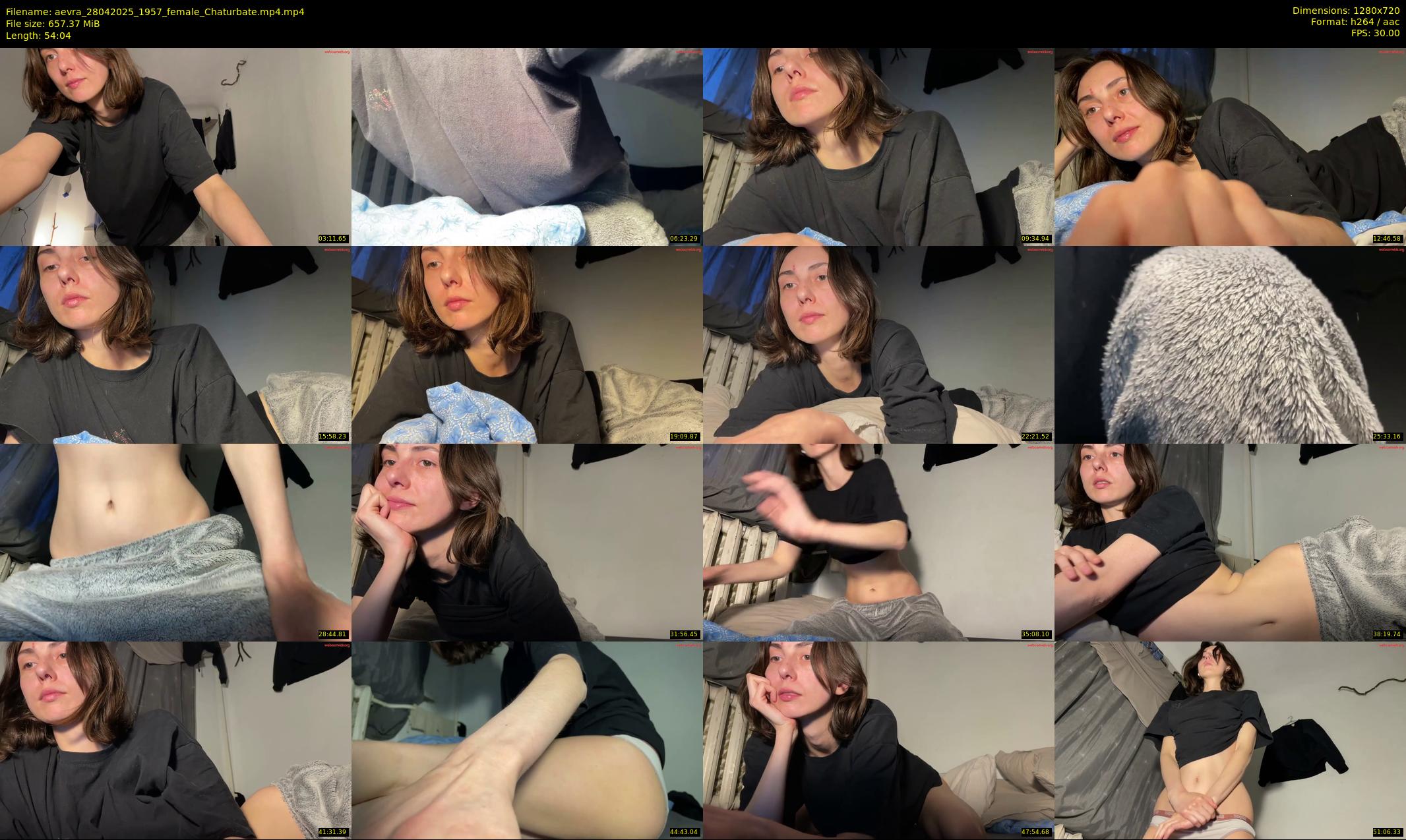 aevra — 55 minute Chaturbate female cam show recording, 720p, Apr 28, 2025