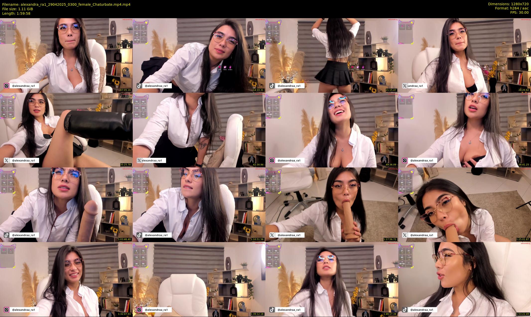 alexandra_ra1 — 120 minute Chaturbate female cam show recording, 720p, Apr 29, 2025