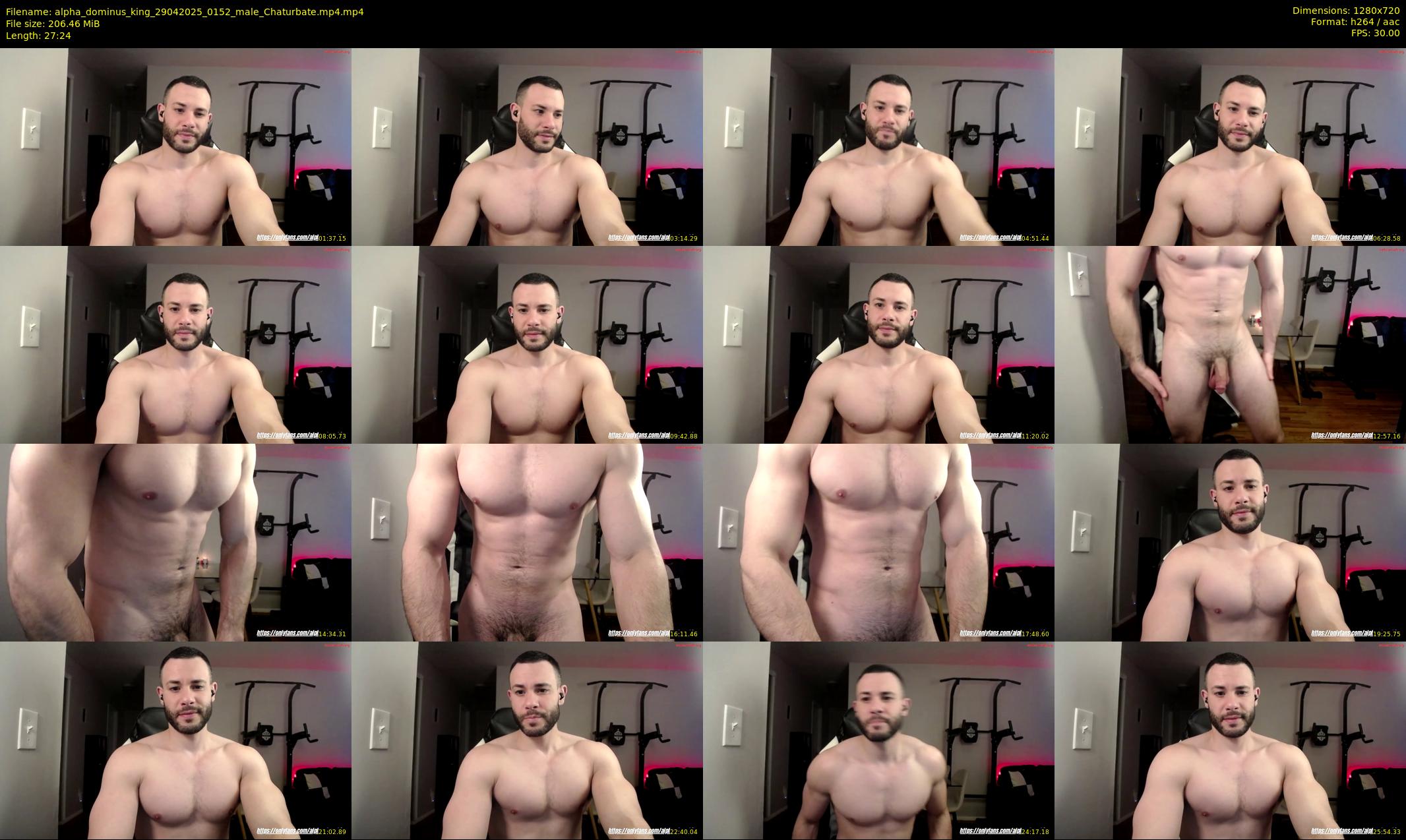 alpha_dominus_king — 28 minute Chaturbate male cam show recording, 720p, Apr 29, 2025