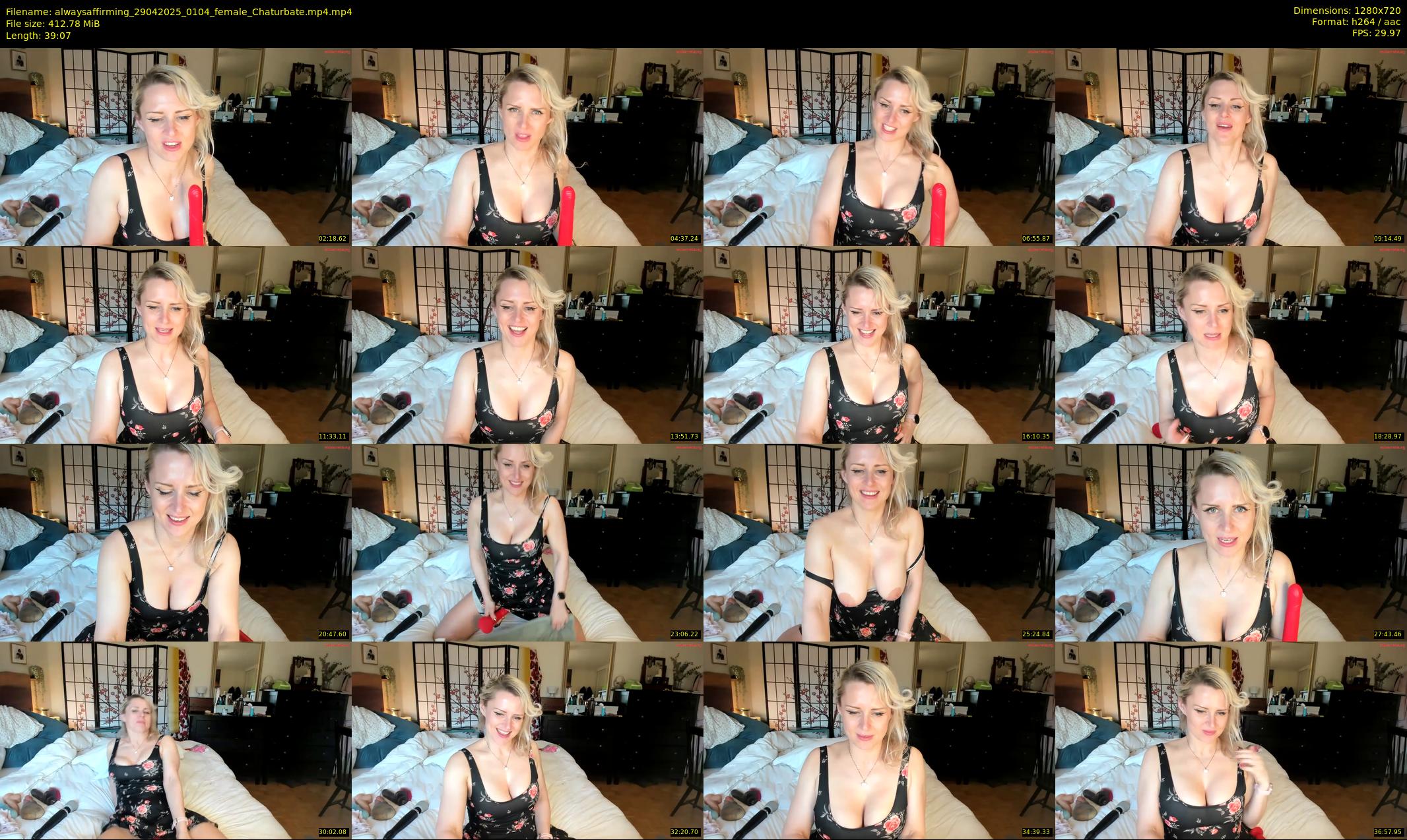 alwaysaffirming — 40 minute Chaturbate couple cam show recording, 720p, Apr 29, 2025