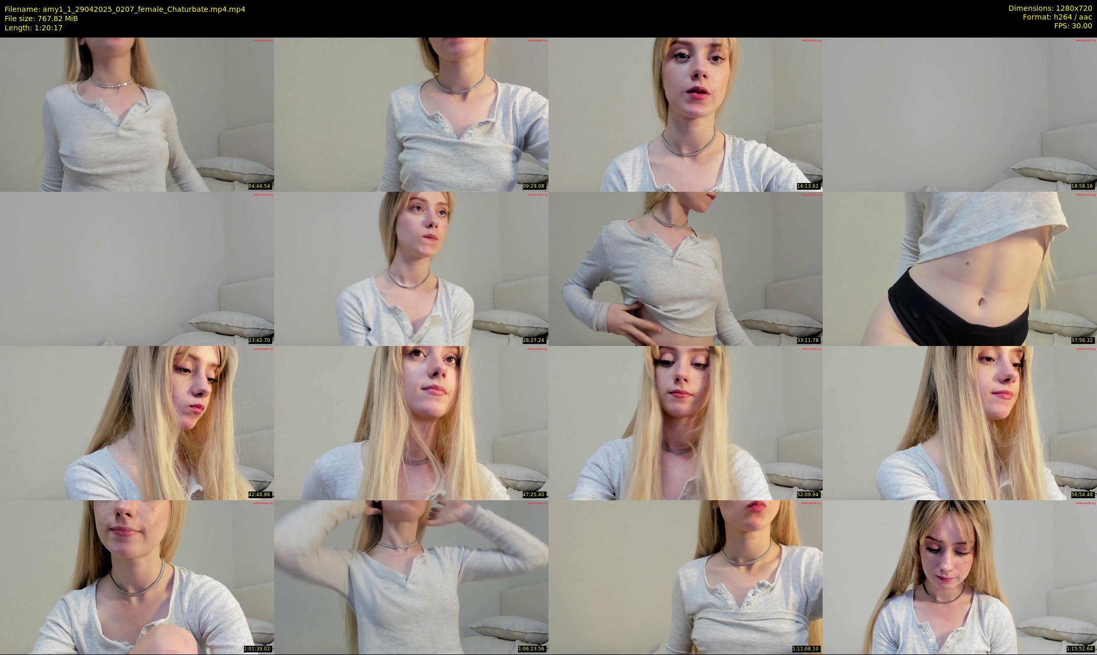 amy1_1 — 81 minute Chaturbate female cam show recording, 720p, Apr 29, 2025