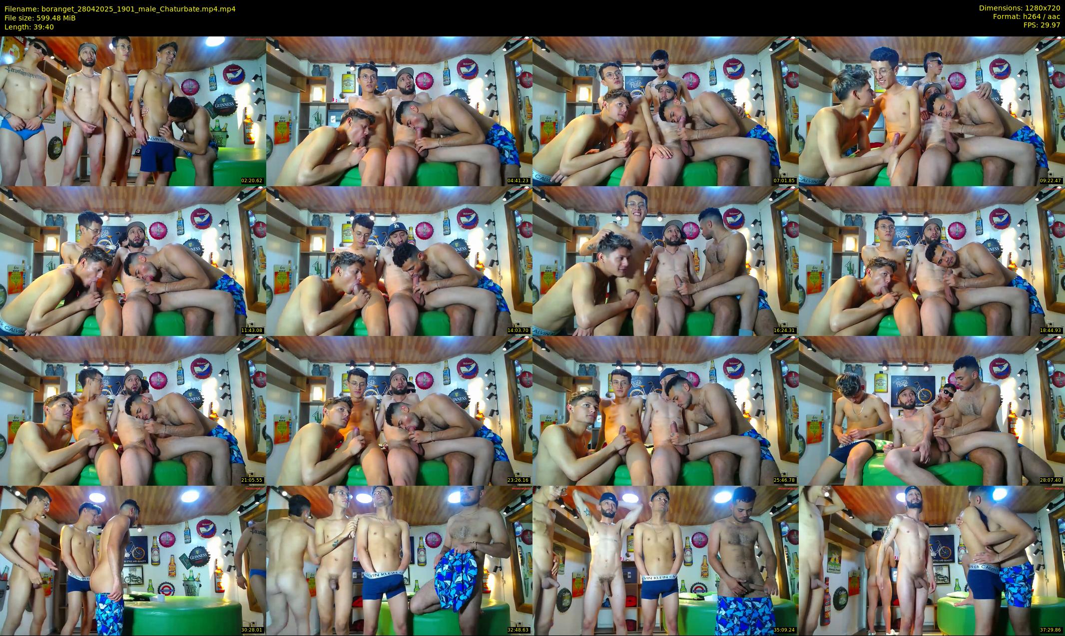 boranget — 40 minute Chaturbate male cam show recording, 720p, Apr 28, 2025
