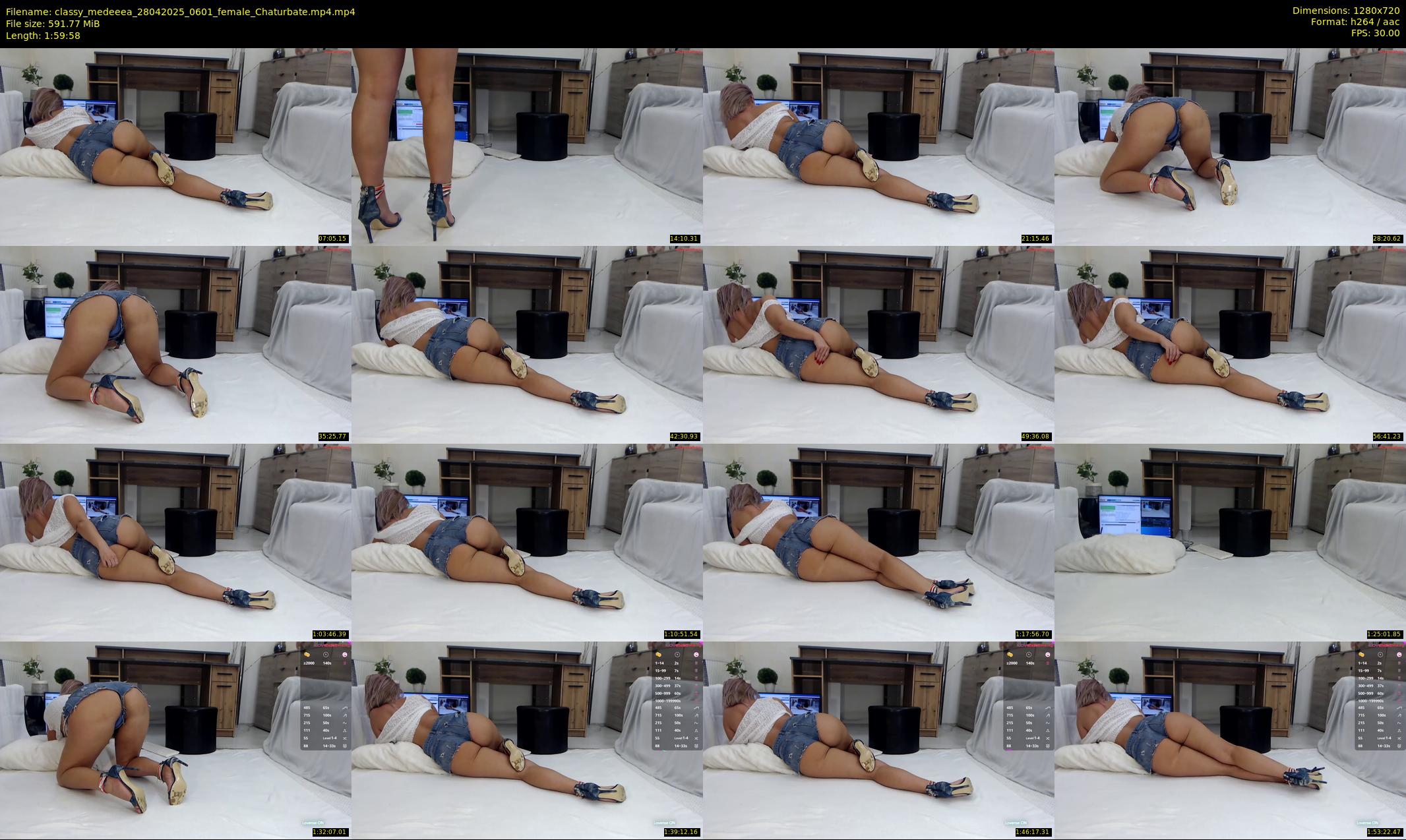 classy_medeeea — 120 minute Chaturbate female cam show recording, 720p, Apr 28, 2025