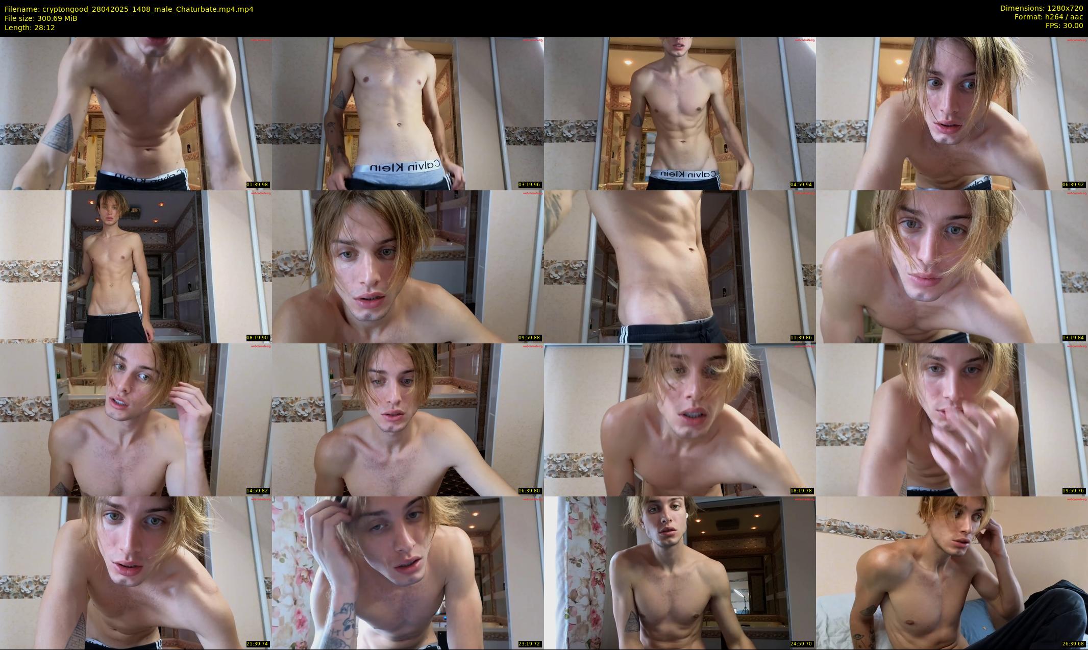 cryptongood — 29 minute Chaturbate male cam show recording, 720p, Apr 28, 2025