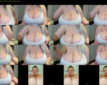 deafhugetits_110e — 34 minute Chaturbate female cam show recording, 720p, Apr 28, 2025