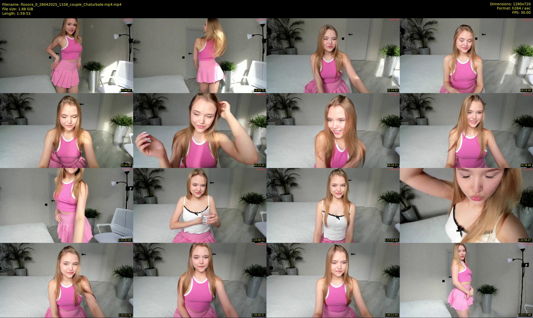 flooora_0 — 120 minute Chaturbate couple cam show recording, 720p, Apr 28, 2025