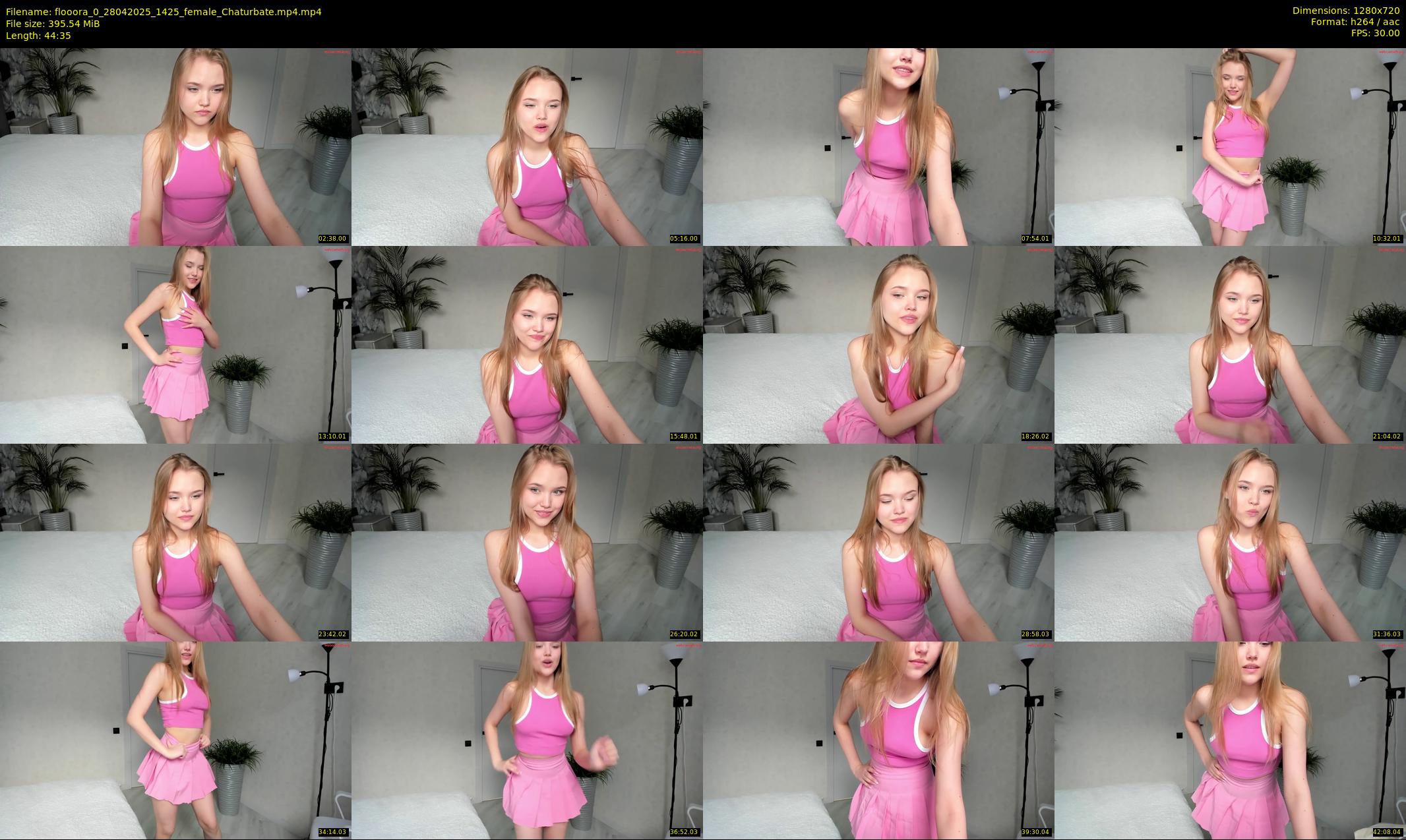 flooora_0 — 45 minute Chaturbate couple cam show recording, 720p, Apr 28, 2025