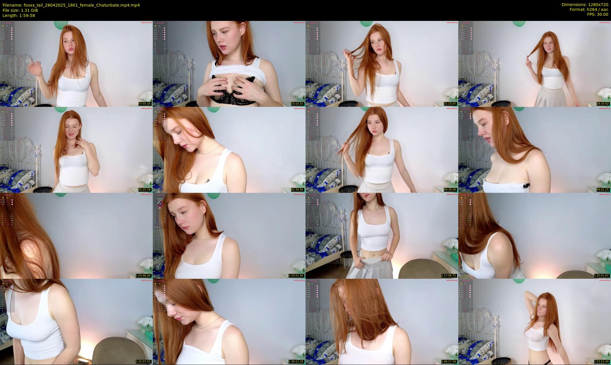 foxxx_tail — 120 minute Chaturbate female cam show recording, 720p, Apr 28, 2025