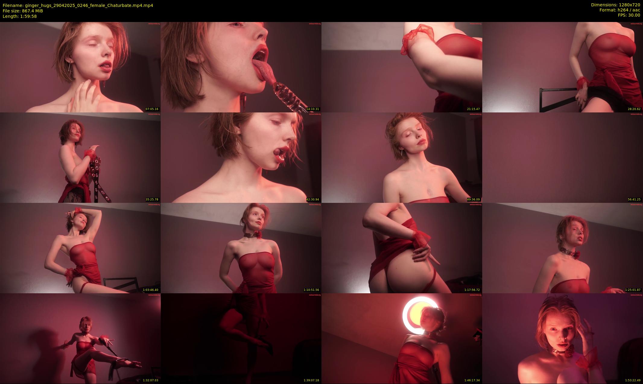 ginger_hugs — 120 minute Chaturbate female cam show recording, 720p, Apr 29, 2025