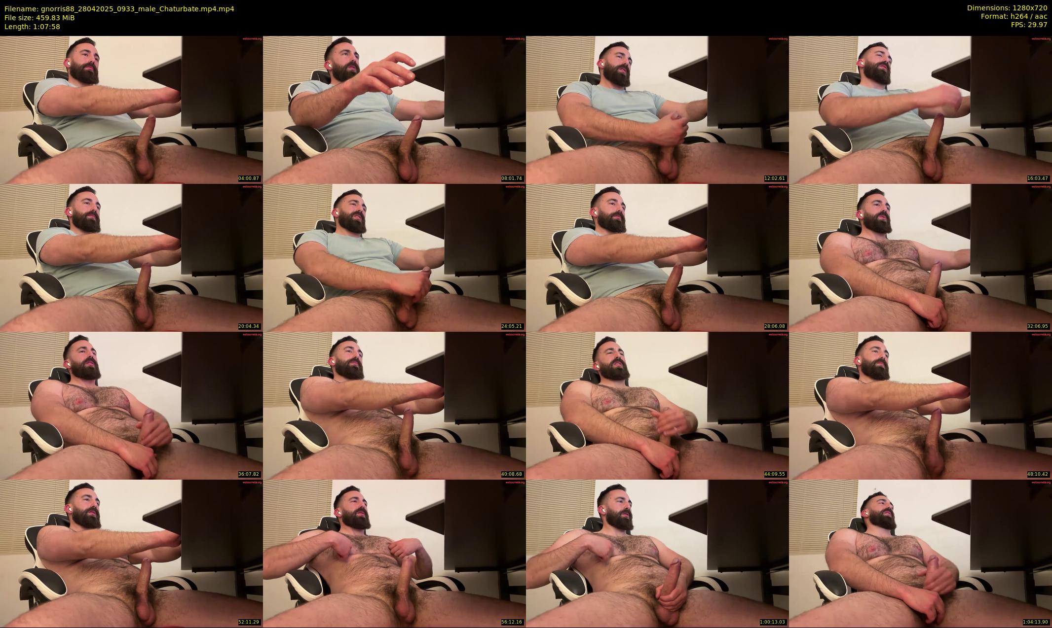 gnorris88 — 68 minute Chaturbate male cam show recording, 720p, Apr 28, 2025
