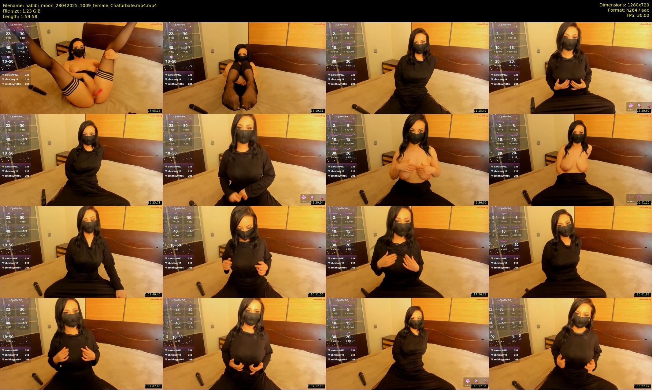 habibi_moon — 120 minute Chaturbate female cam show recording, 720p, Apr 28, 2025