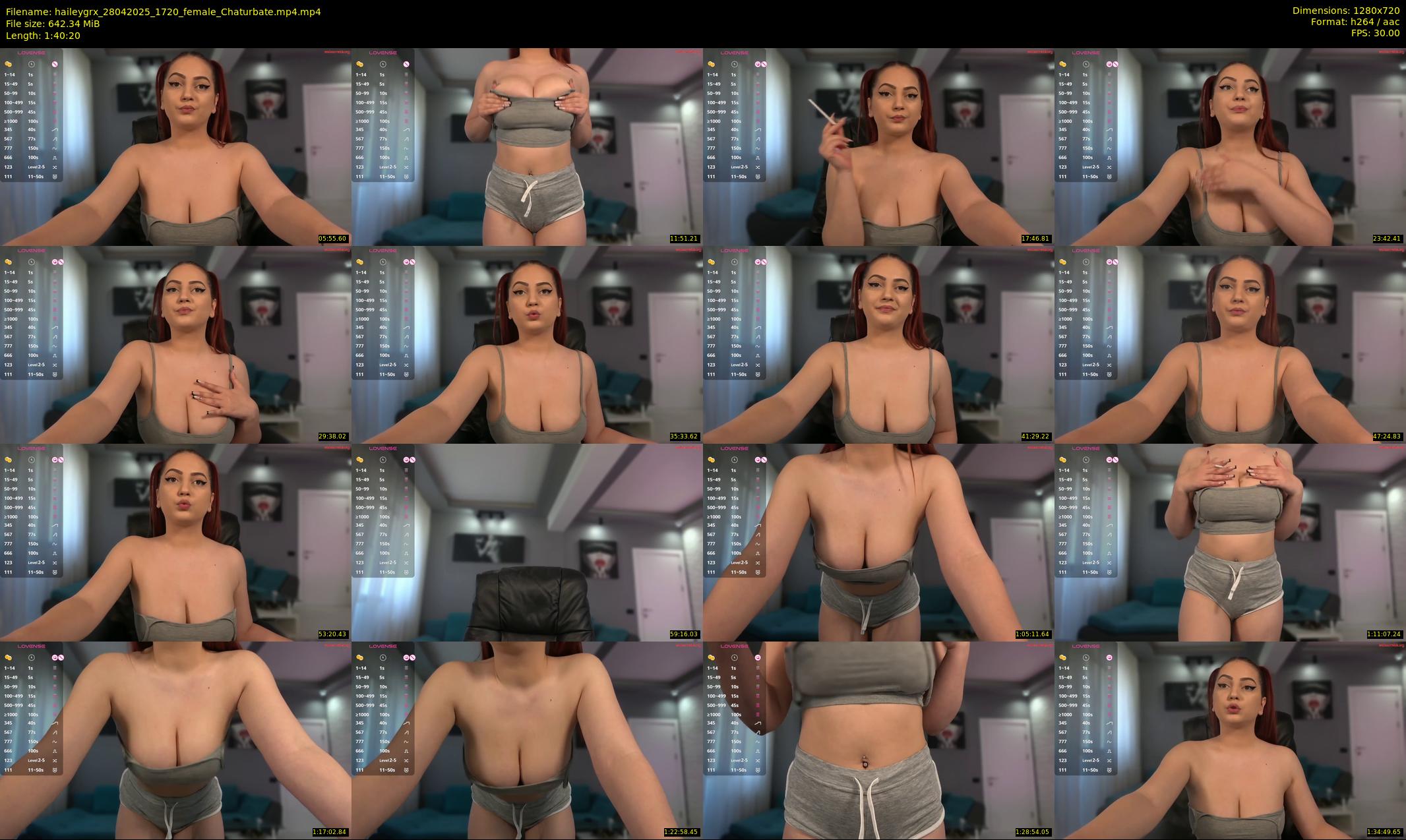 haileygrx — 101 minute Chaturbate female cam show recording, 720p, Apr 28, 2025