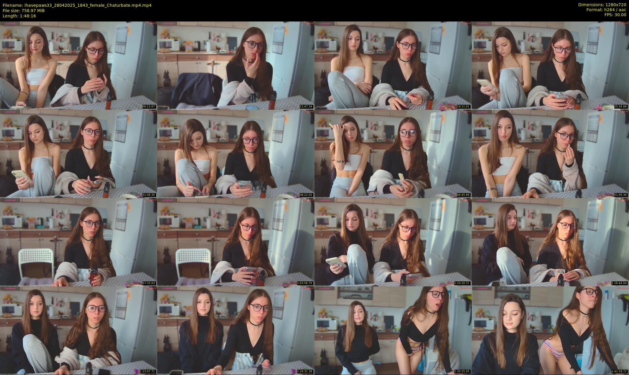 ihavepaws33 — 109 minute Chaturbate couple cam show recording, 720p, Apr 28, 2025